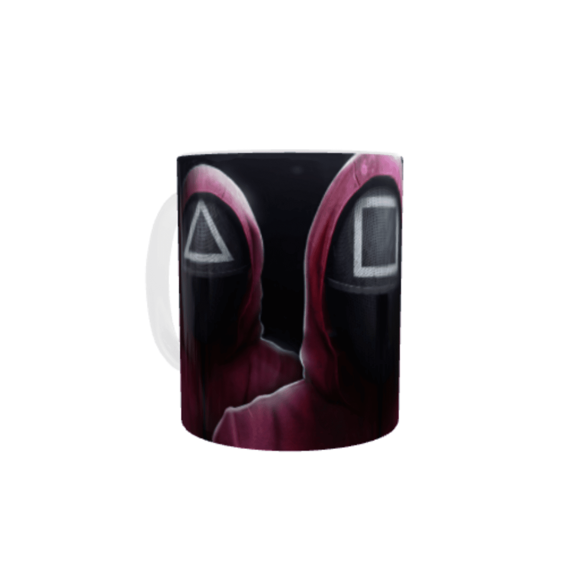 Taza El Juego del Calamar – Guardias con Máscara - 5