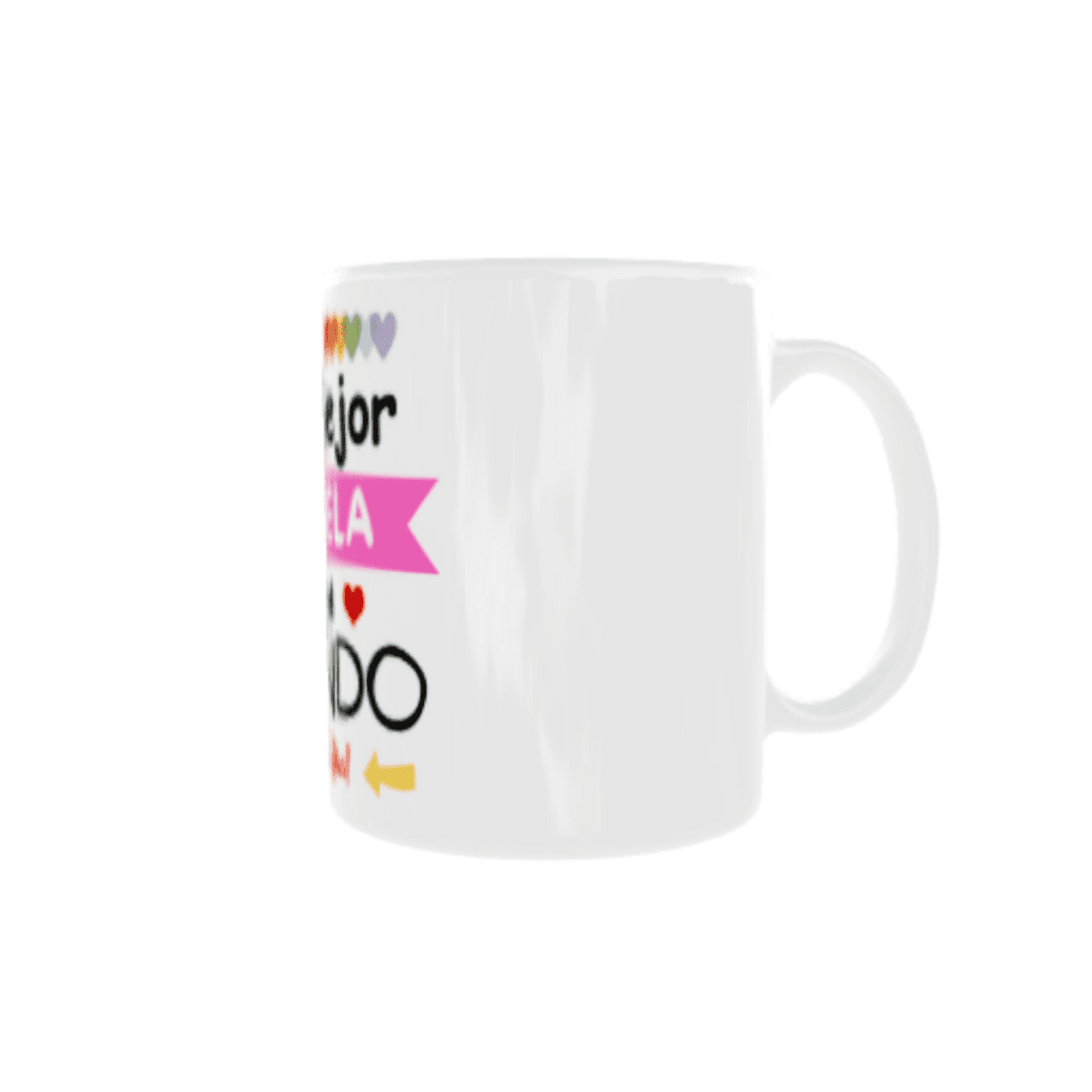 Taza "La Mejor Abuela del Mundo Mundial" – Regalo con Amor - 3