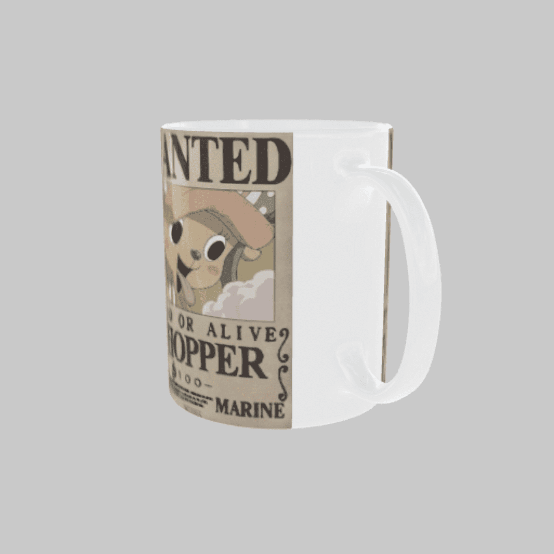 Taza Cartel Wanted Se Busca Chopper – One Piece - 4