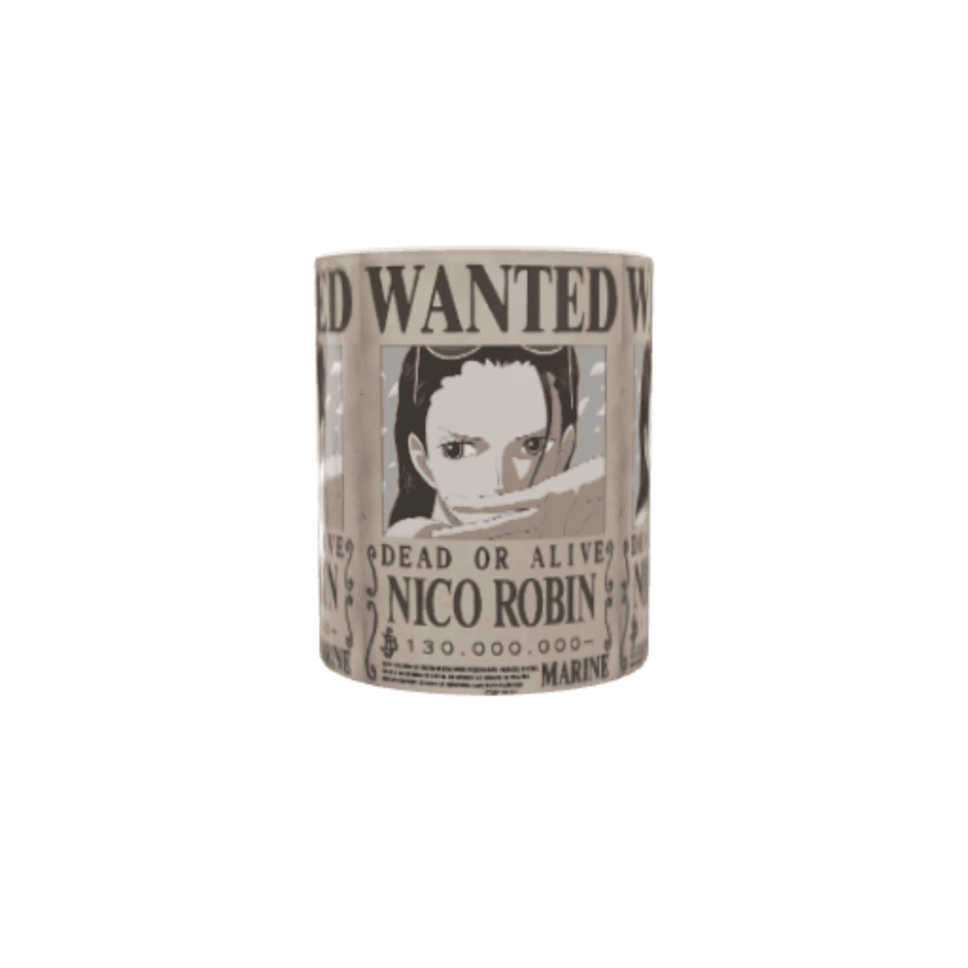 Taza Cartel Wanted Se Busca Nico Robin – One Piece - 3