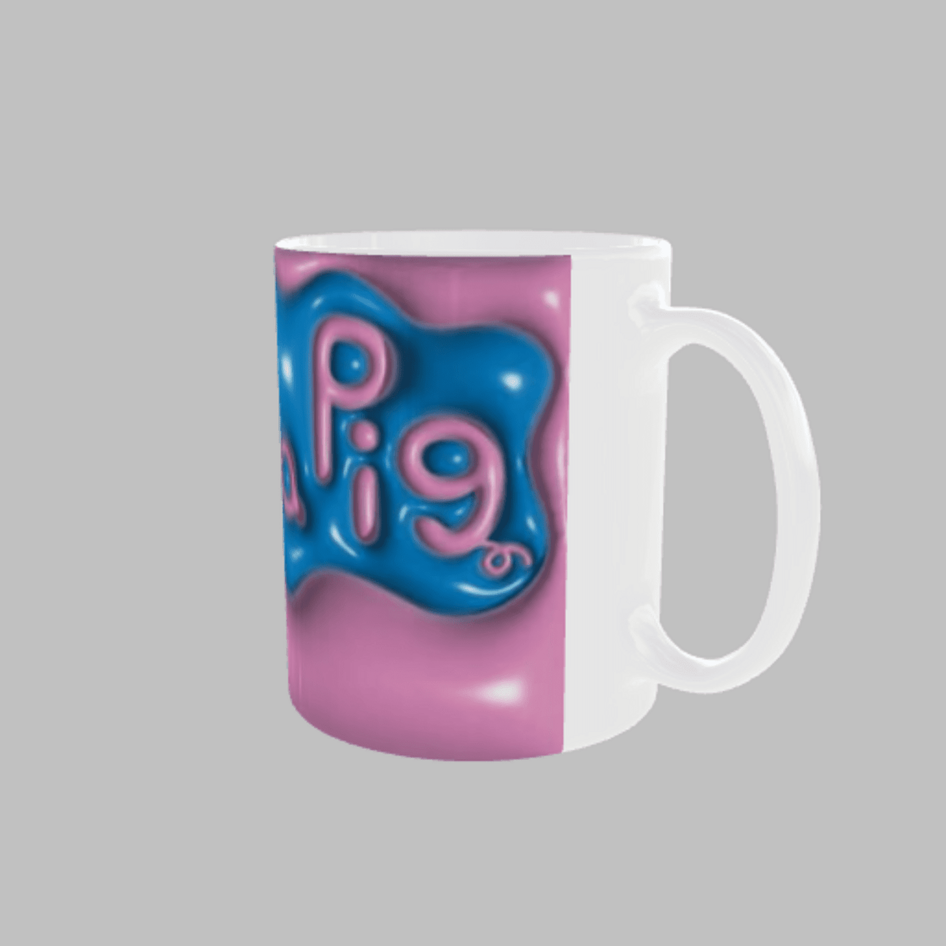 Taza Peppa Pig Efecto 3D - 4