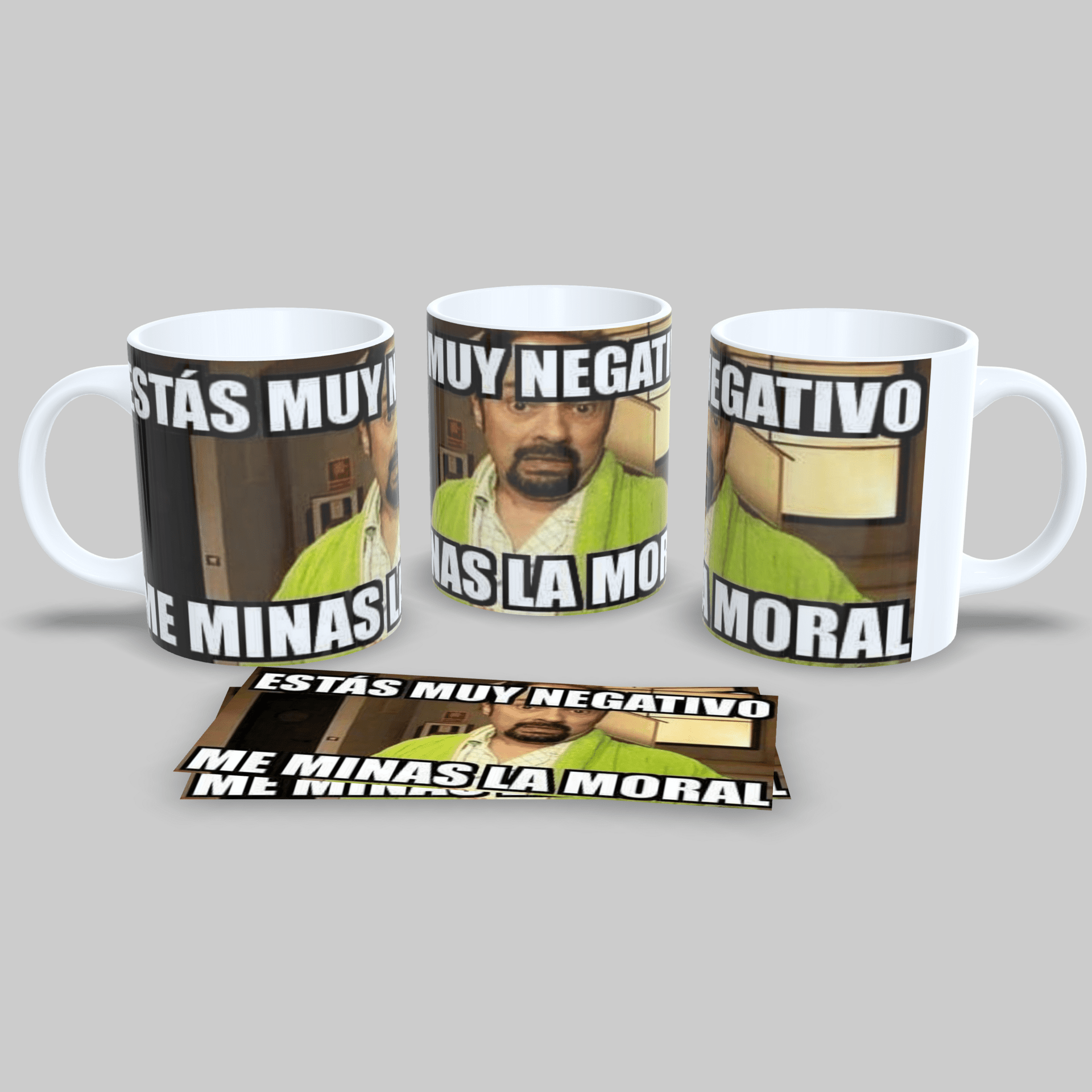 Taza Antonio Recio “Estás Muy Negativo, Me Minas la Moral” - 1