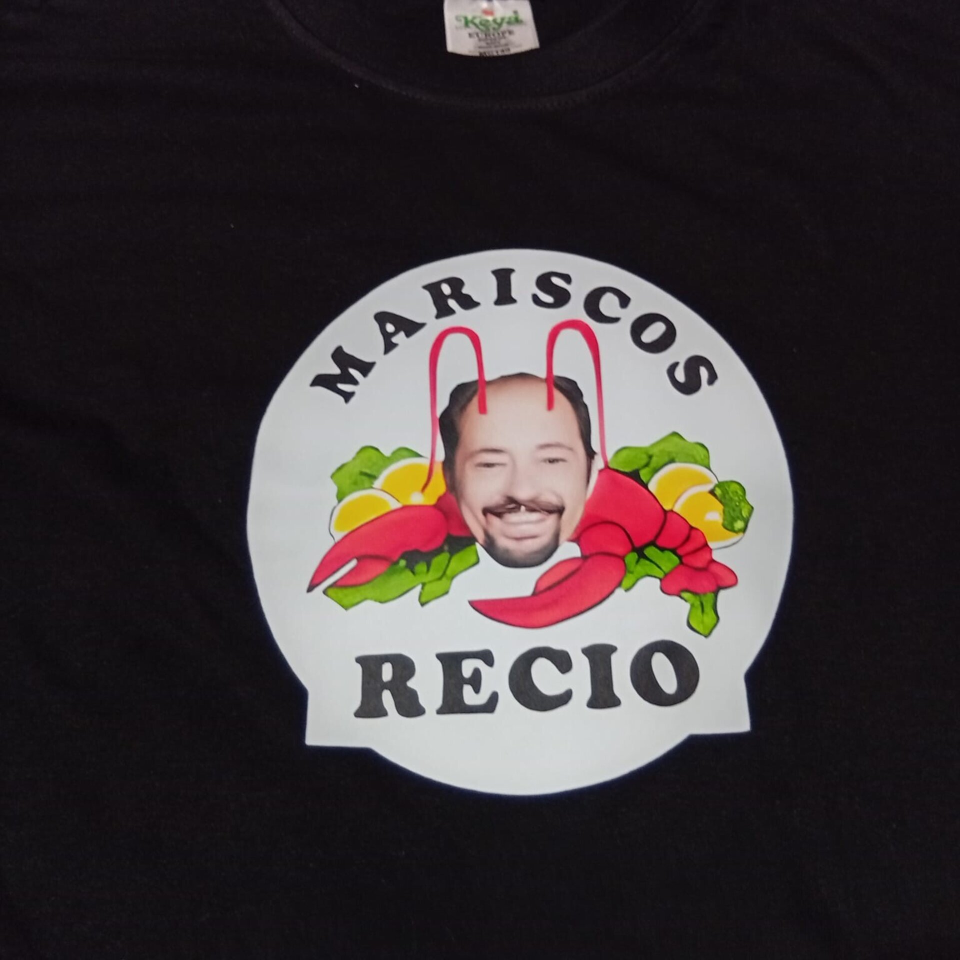 Camiseta Mariscos Recio negra - 4
