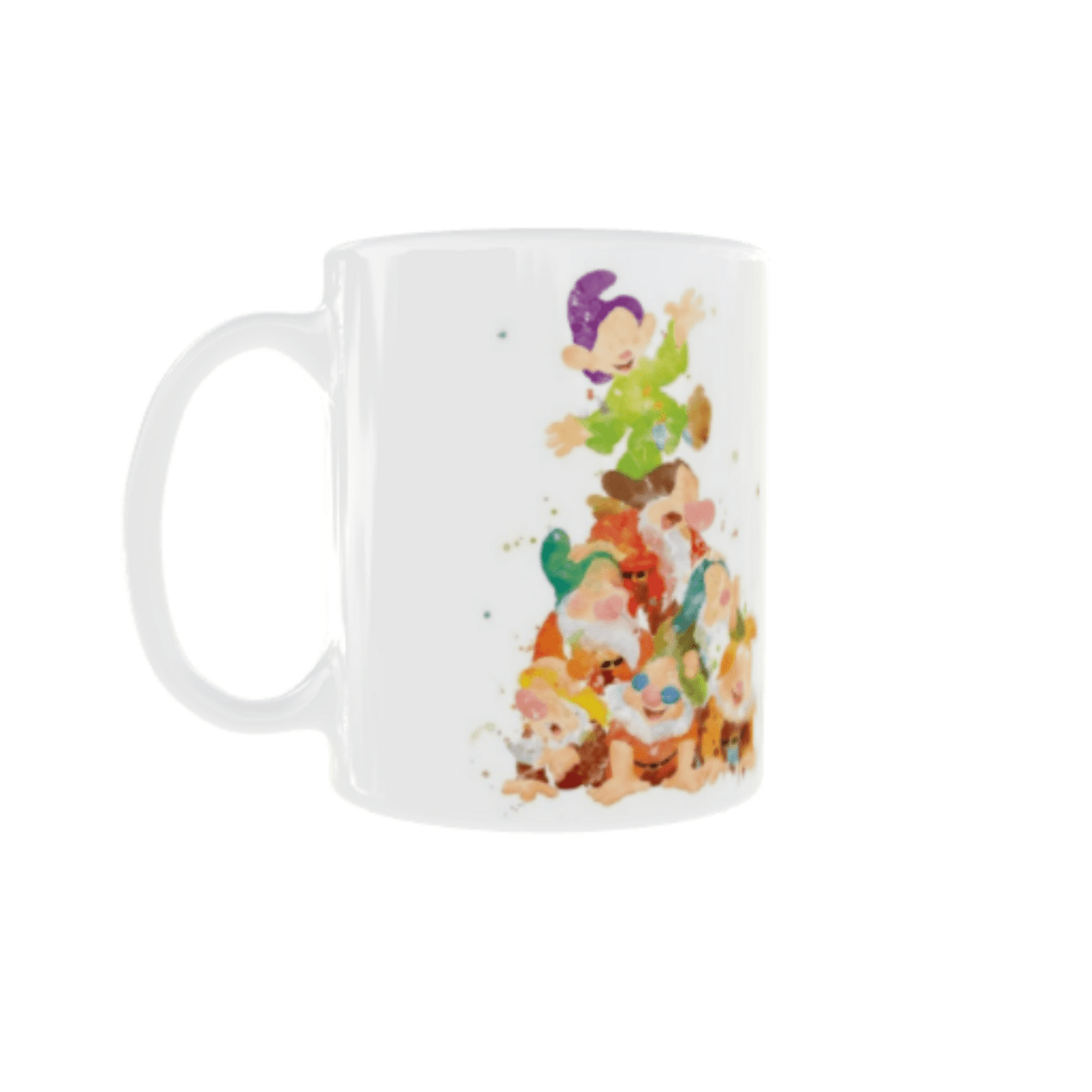 Taza Blancanieves y los Siete Enanitos Acuarela - 4