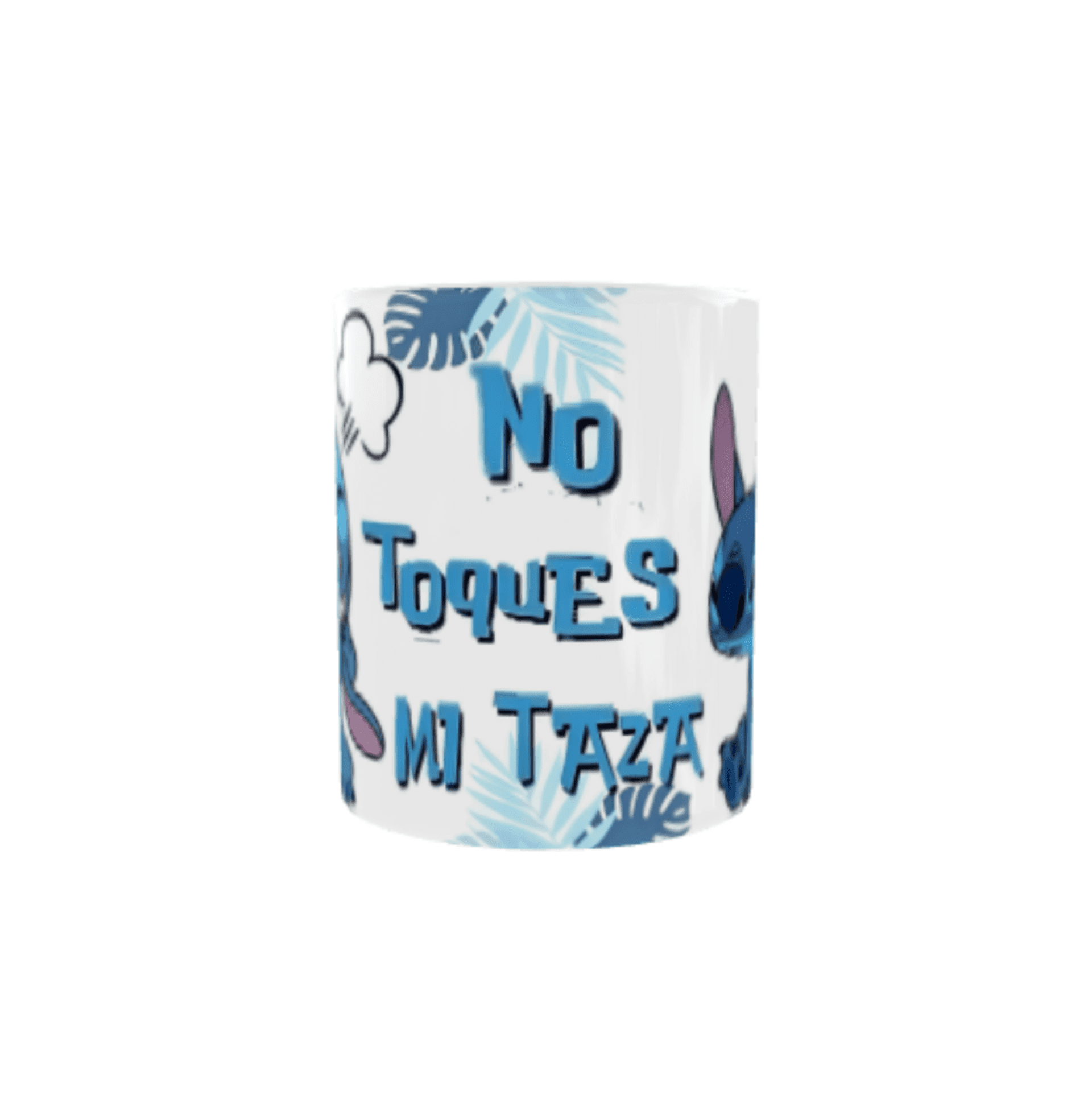 Taza Stitch – "No toques mi taza" - 3