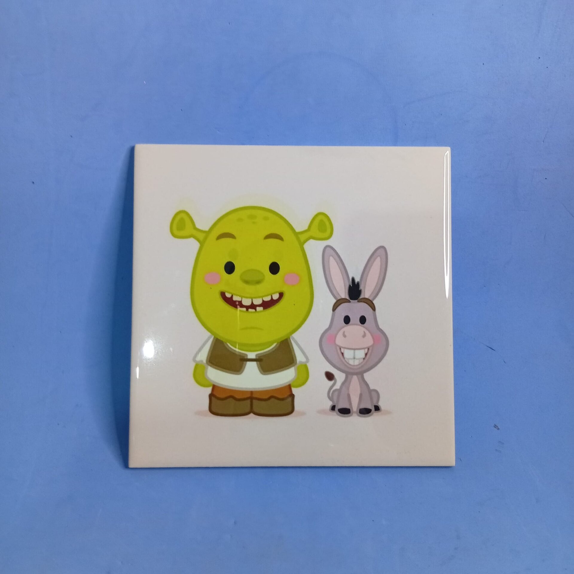Cuadro Decorativo Shrek y Asno – Humor y Nostalgia - 2