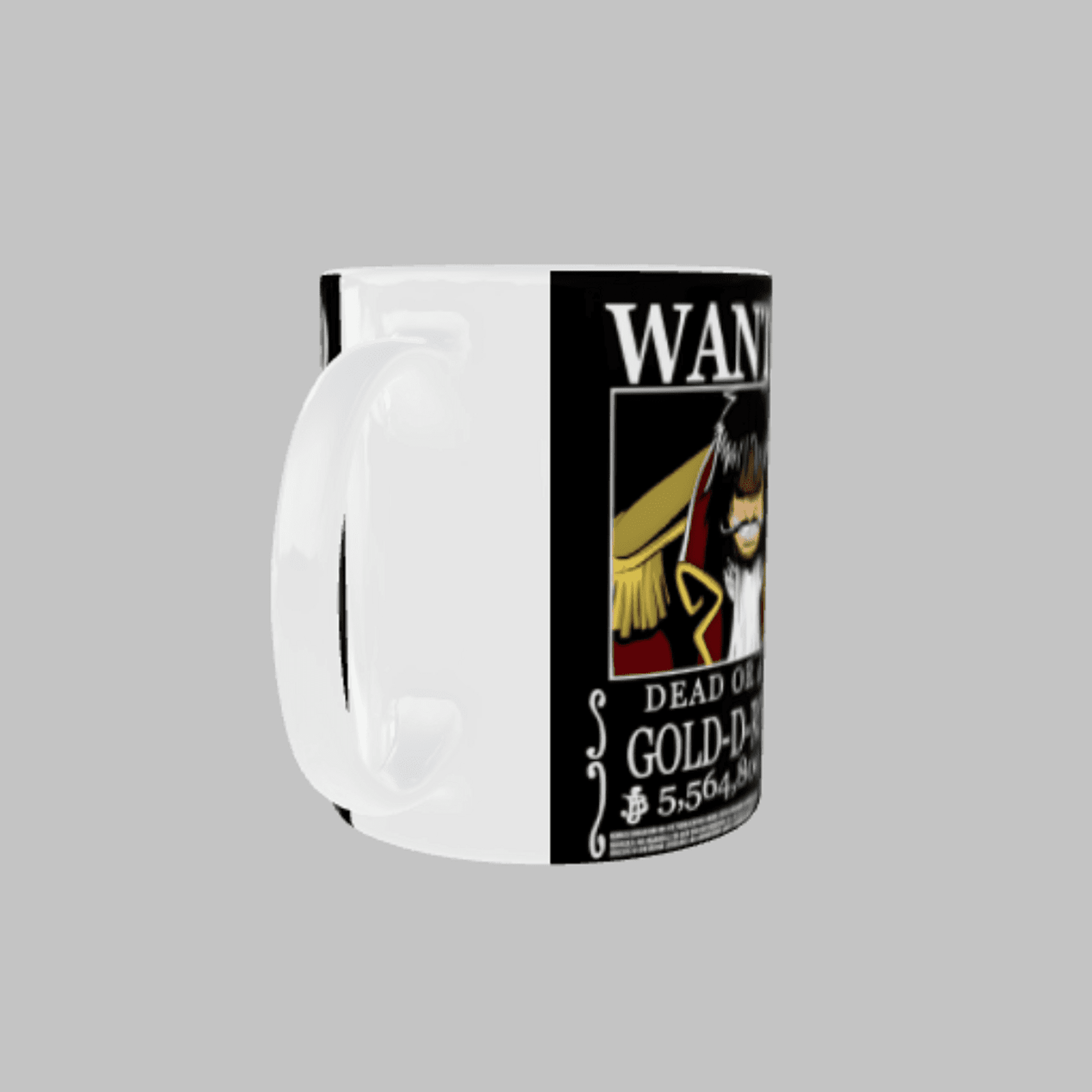Taza Gold D. Roger Wanted | One Piece - 2
