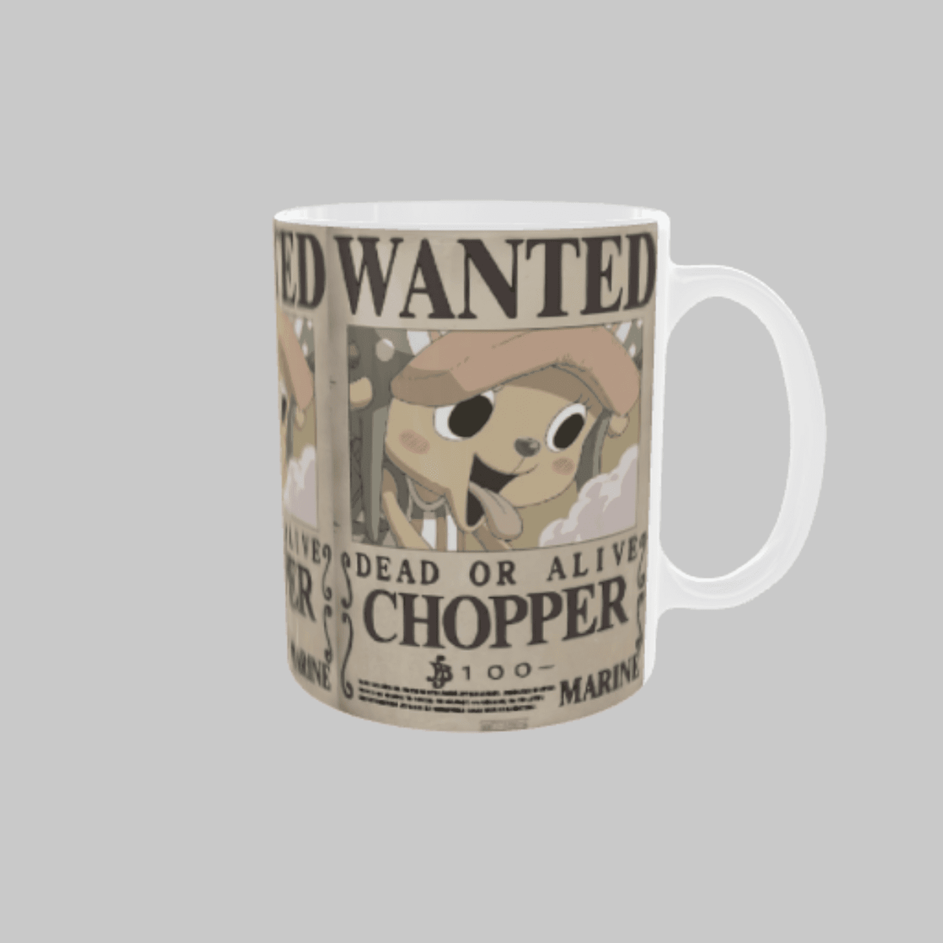 Taza Cartel Wanted Se Busca Chopper – One Piece - 3