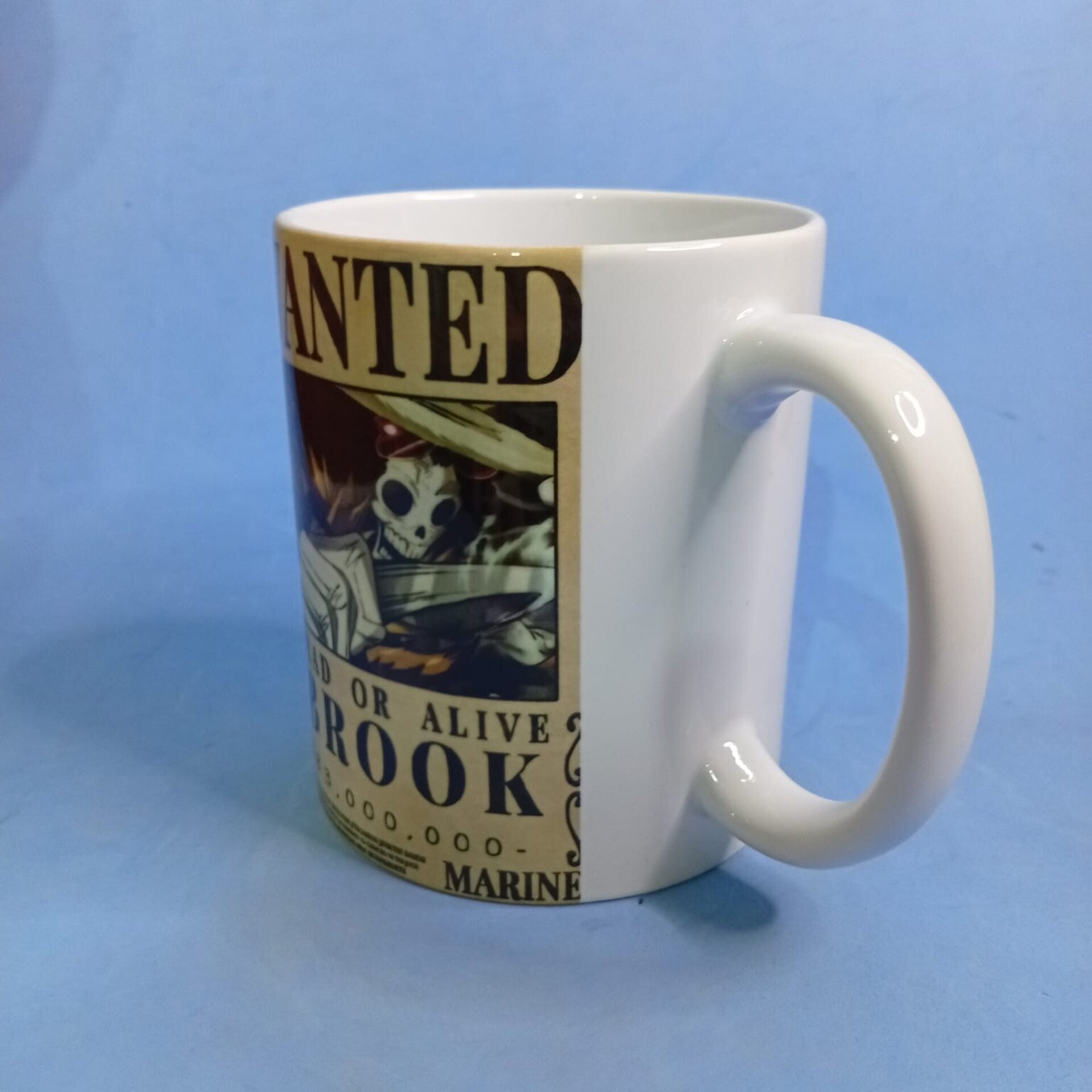Taza Cartel Wanted – Se Busca Brook | One Piece - 5