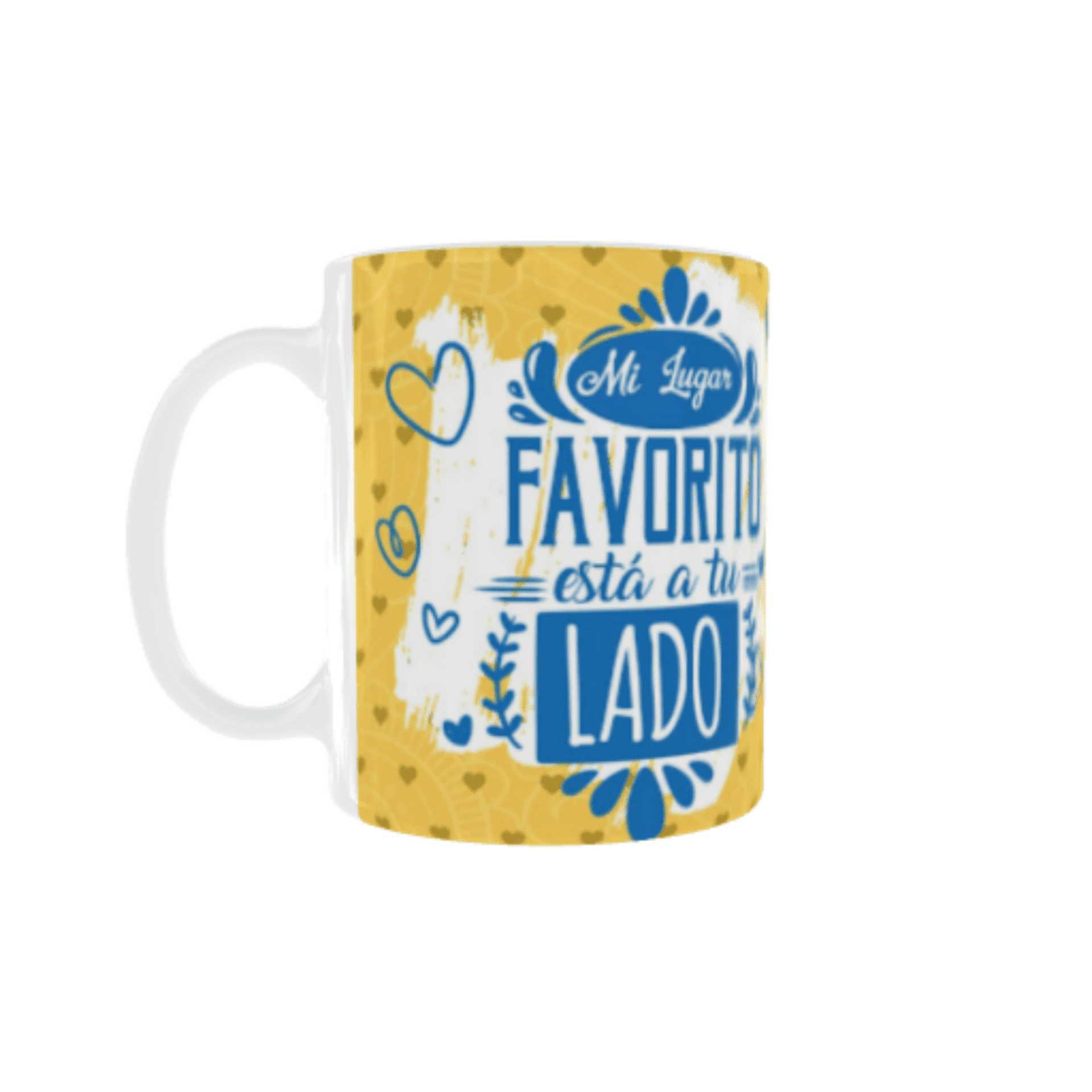 Taza Bella y Bestia Mi Lugar Favorito está a tu Lado - 4