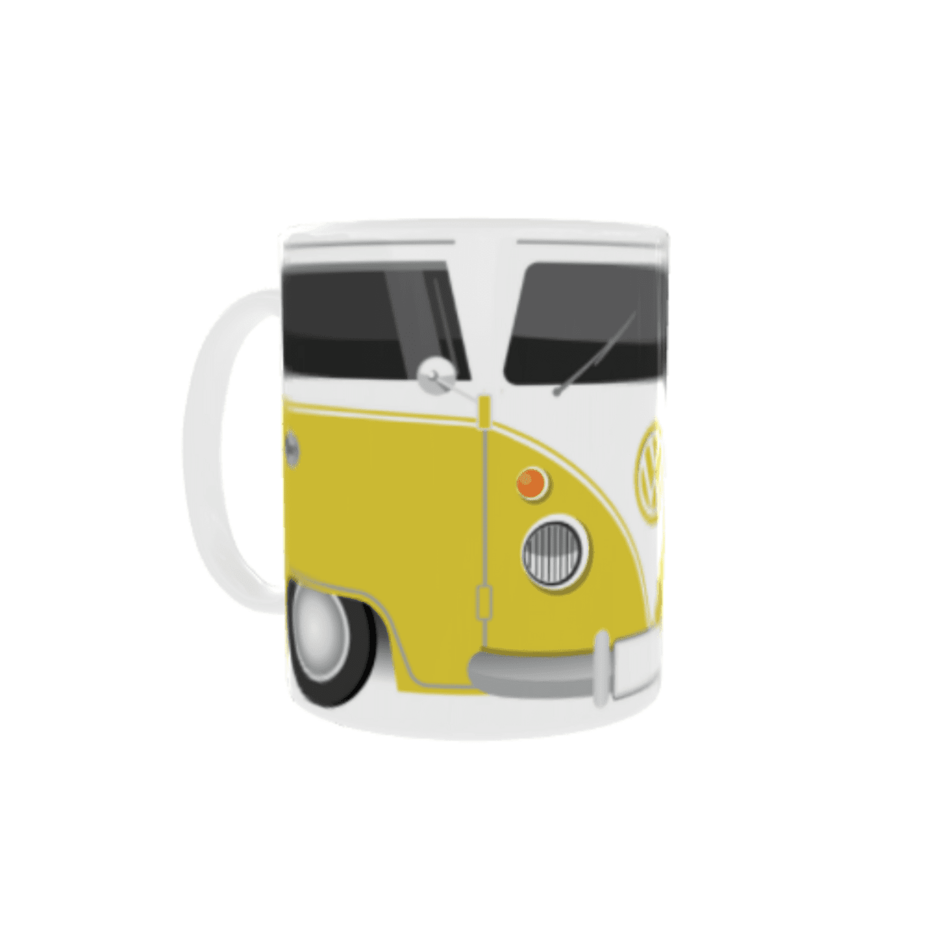 Taza Furgoneta Volkswagen Hippie Amarilla VW - 5