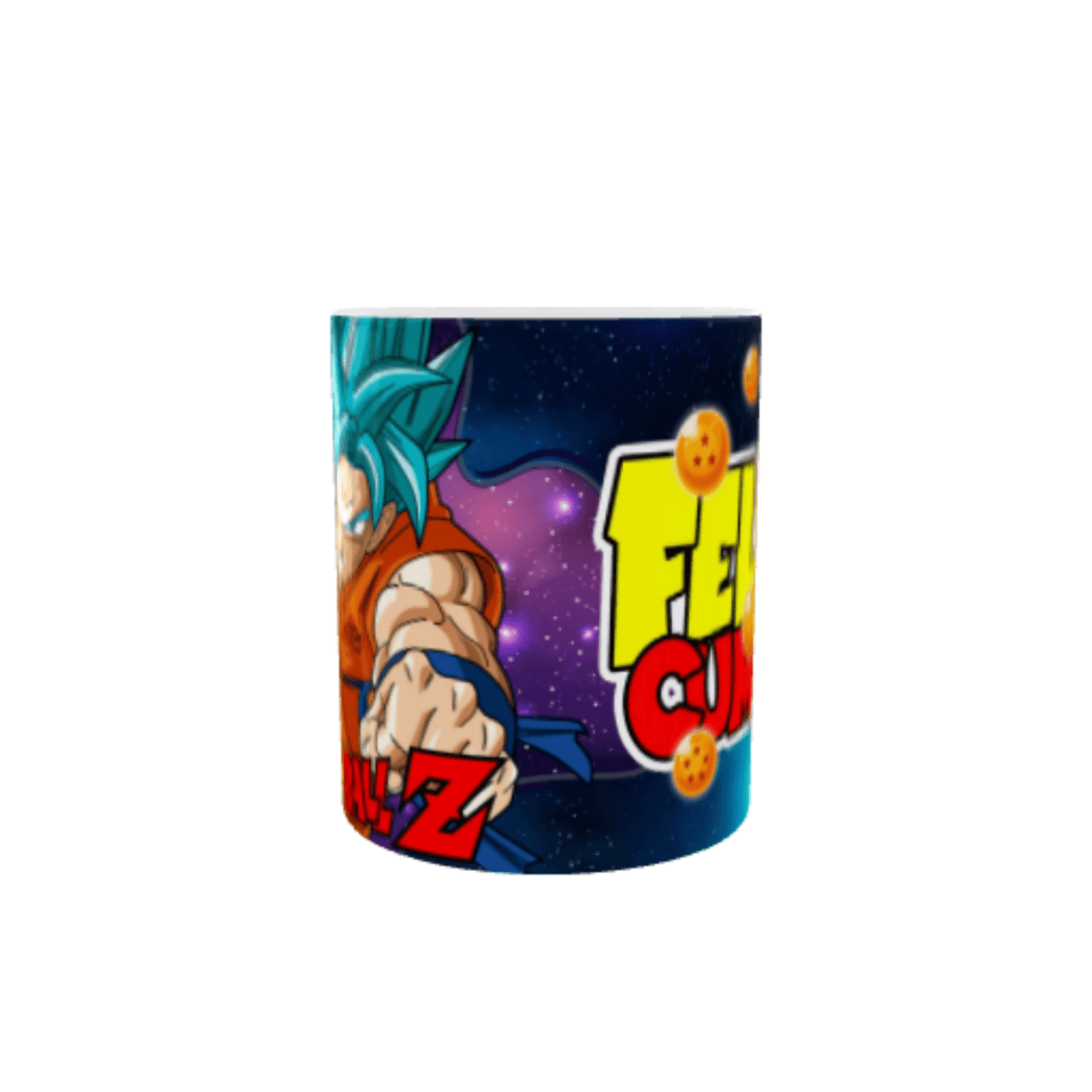 Taza Feliz Cumpleaños Goku Super Saiyan – Dragon Ball Z - 3