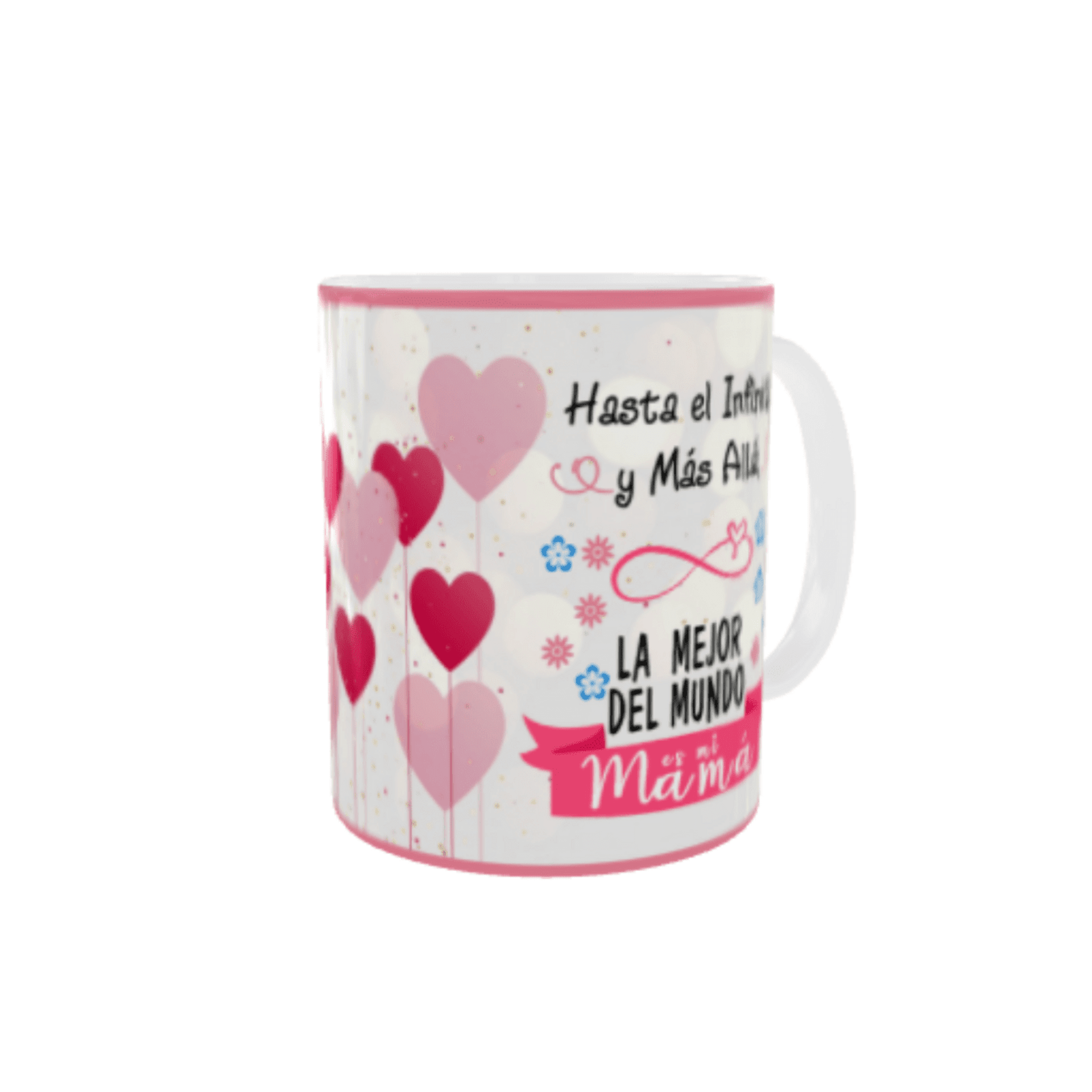 Taza “Hasta el infinito y más allá, la mejor mamá del mundo” - 3