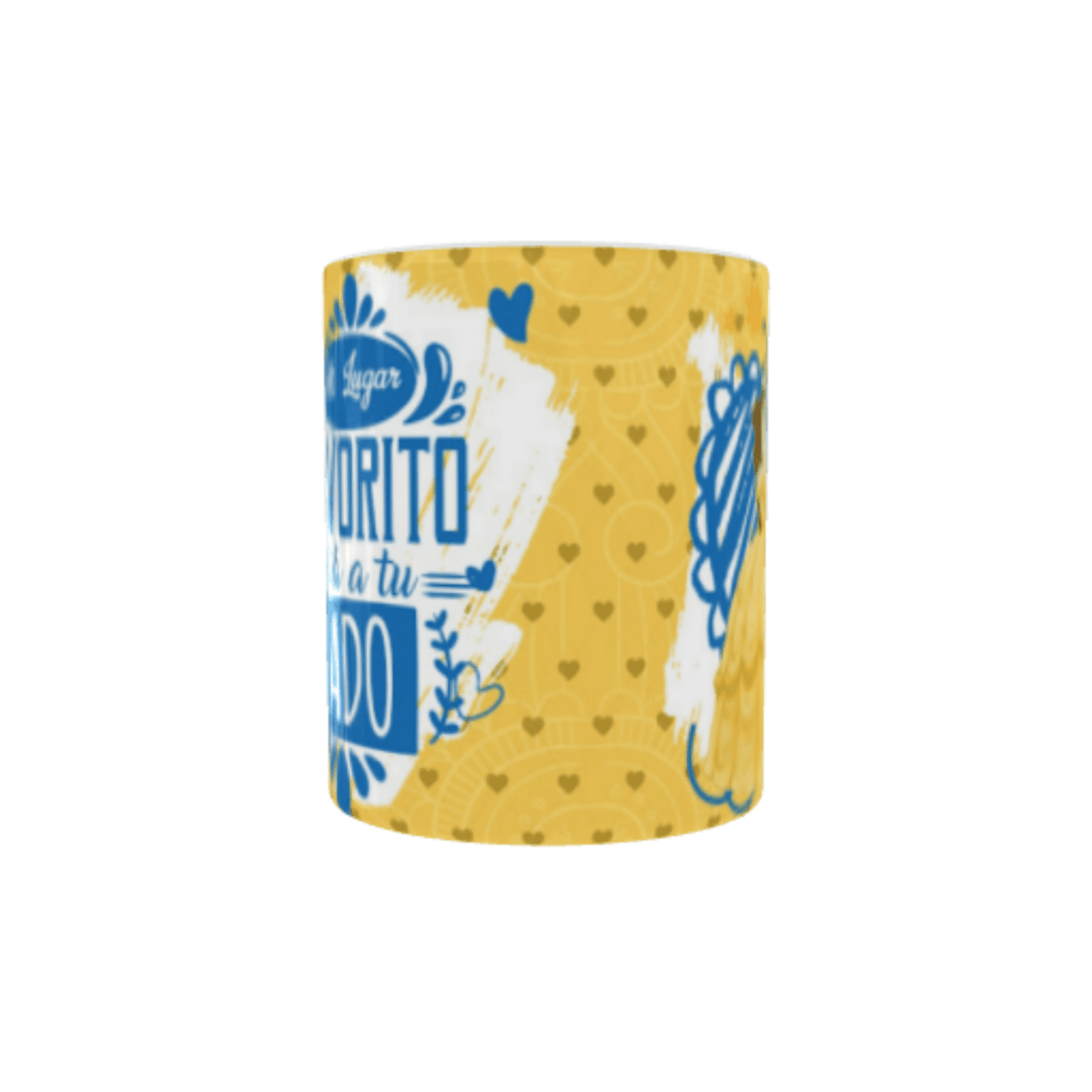 Taza Bella y Bestia Mi Lugar Favorito está a tu Lado - 3