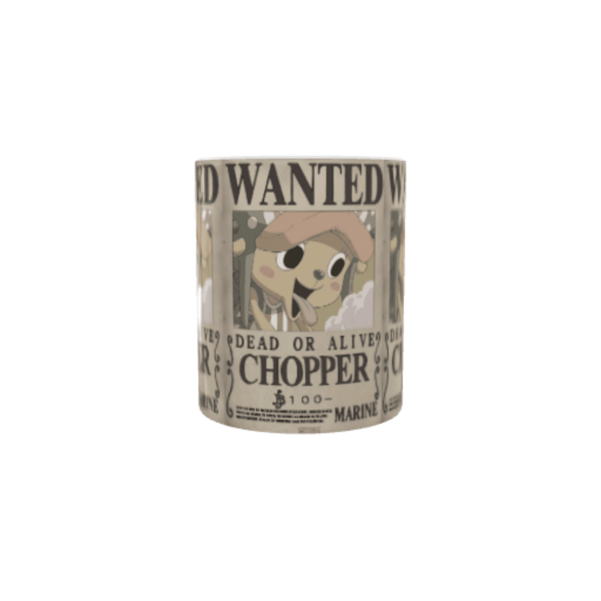 Taza Cartel Wanted Se Busca Chopper – One Piece - 3