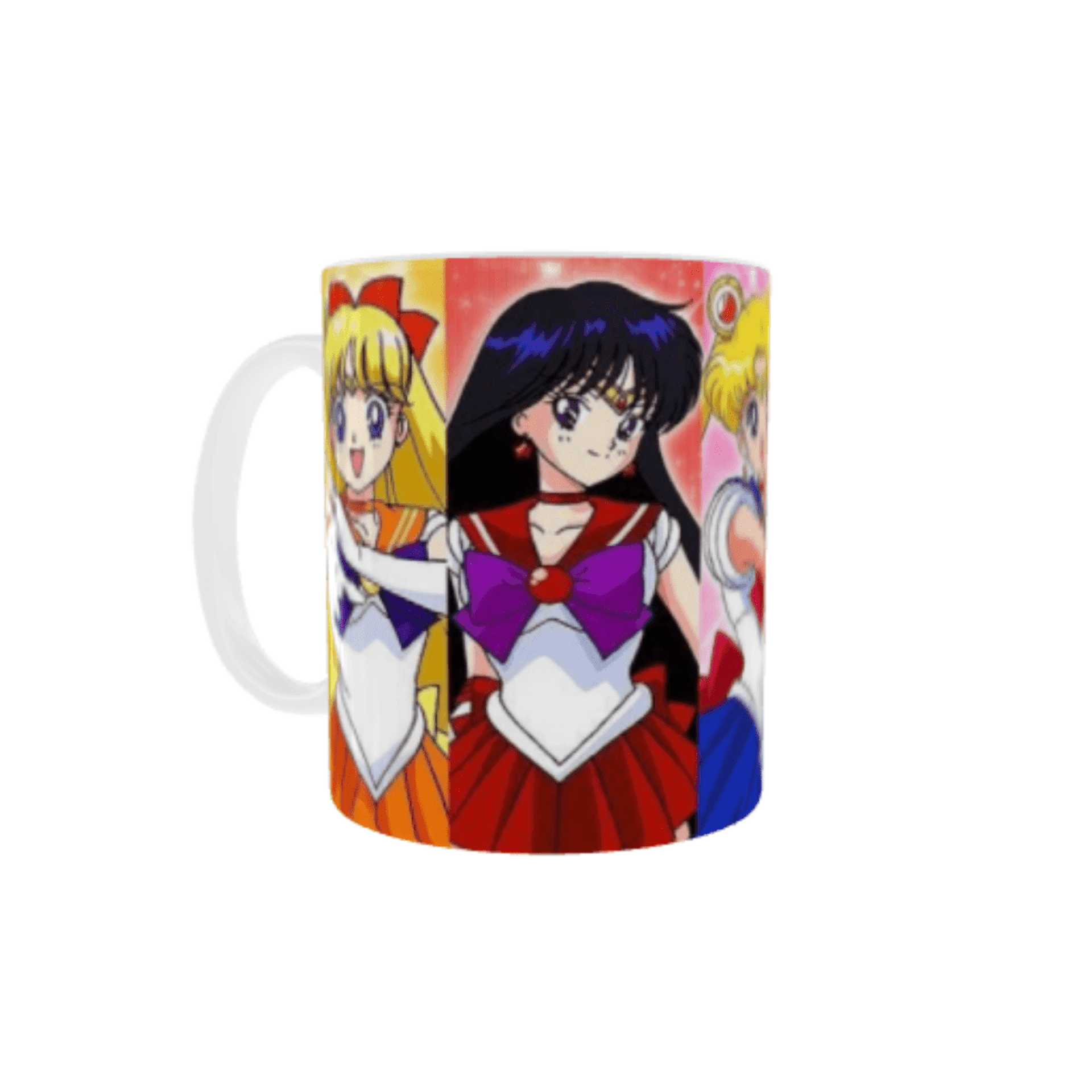 Taza Sailor Moon Mars Jupiter Venus Mercury - 5