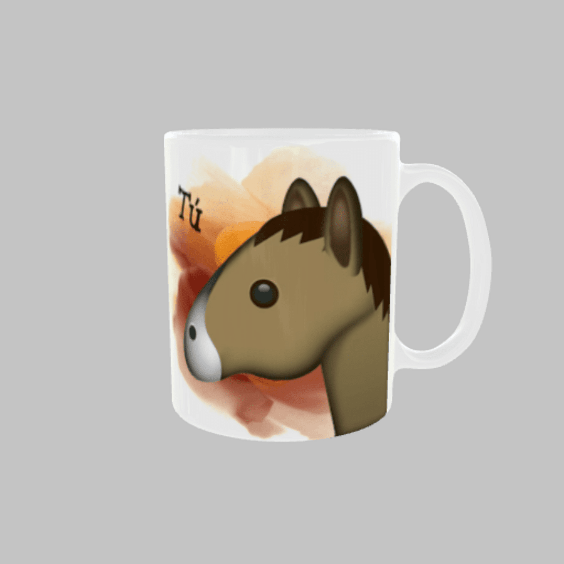 Taza Caballo y Unicornio Divertida - 2
