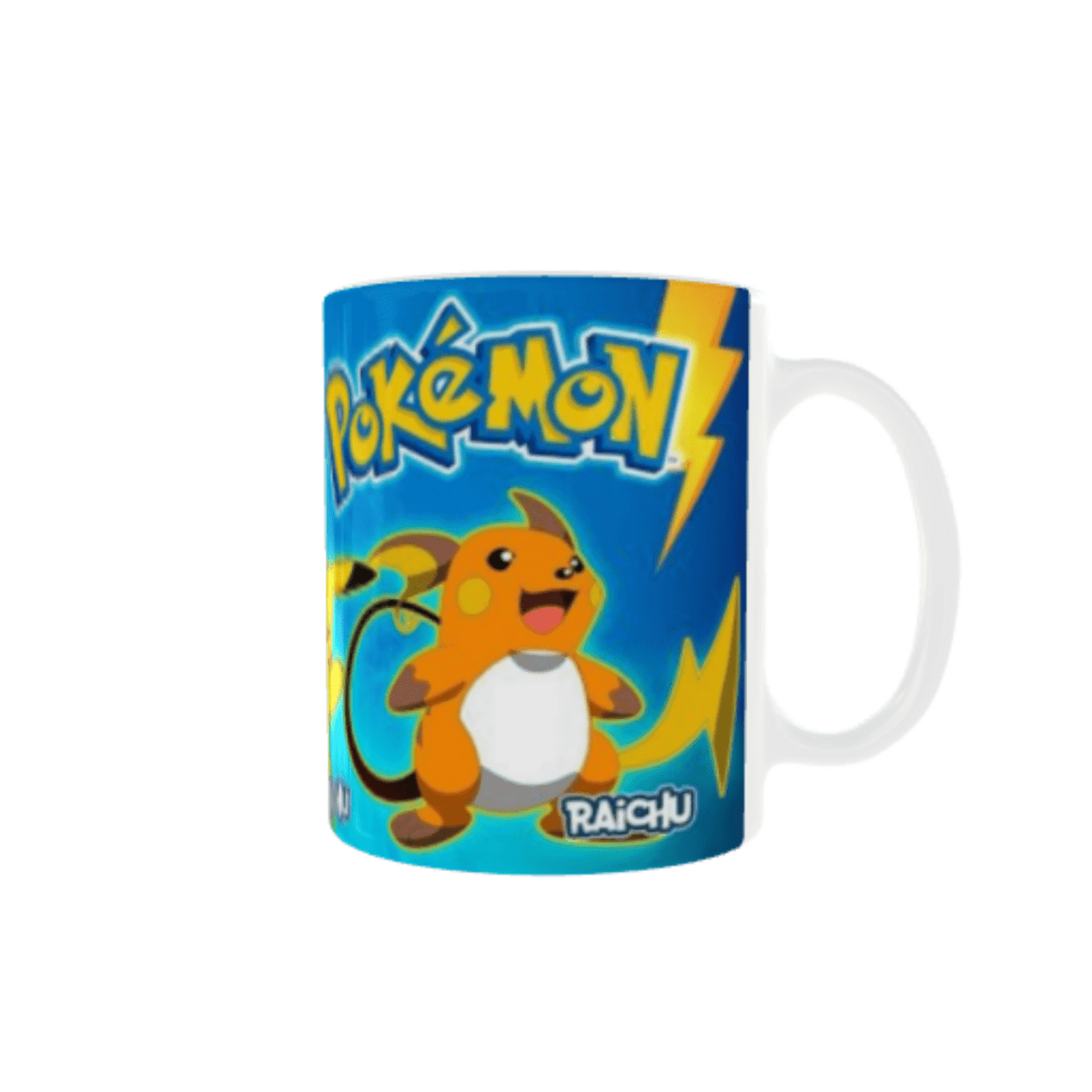 Taza Pokémon – Ash, Pichu, Pikachu y Raichu - 2