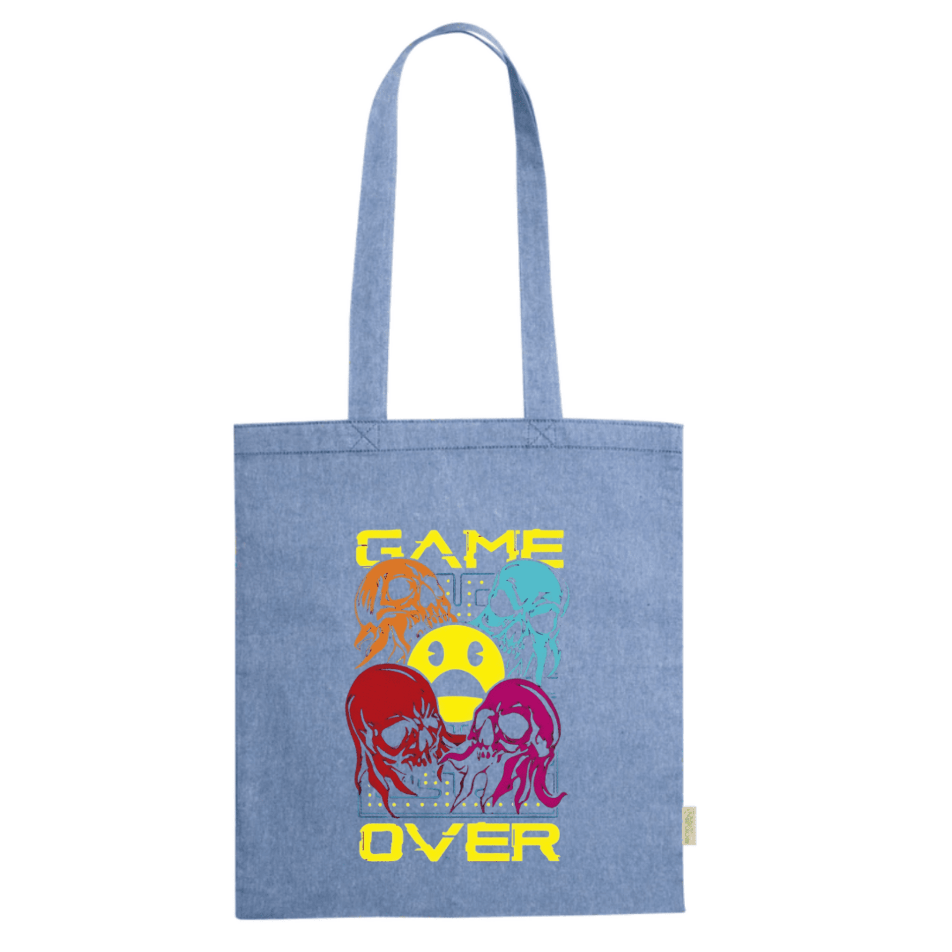 Tote Bag Game Over 100% Algodón Reciclado - 1