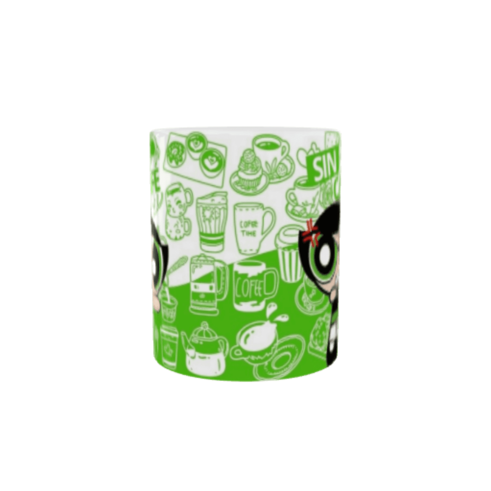 Taza "Cactus con café / sin café" – Las Supernenas - 3