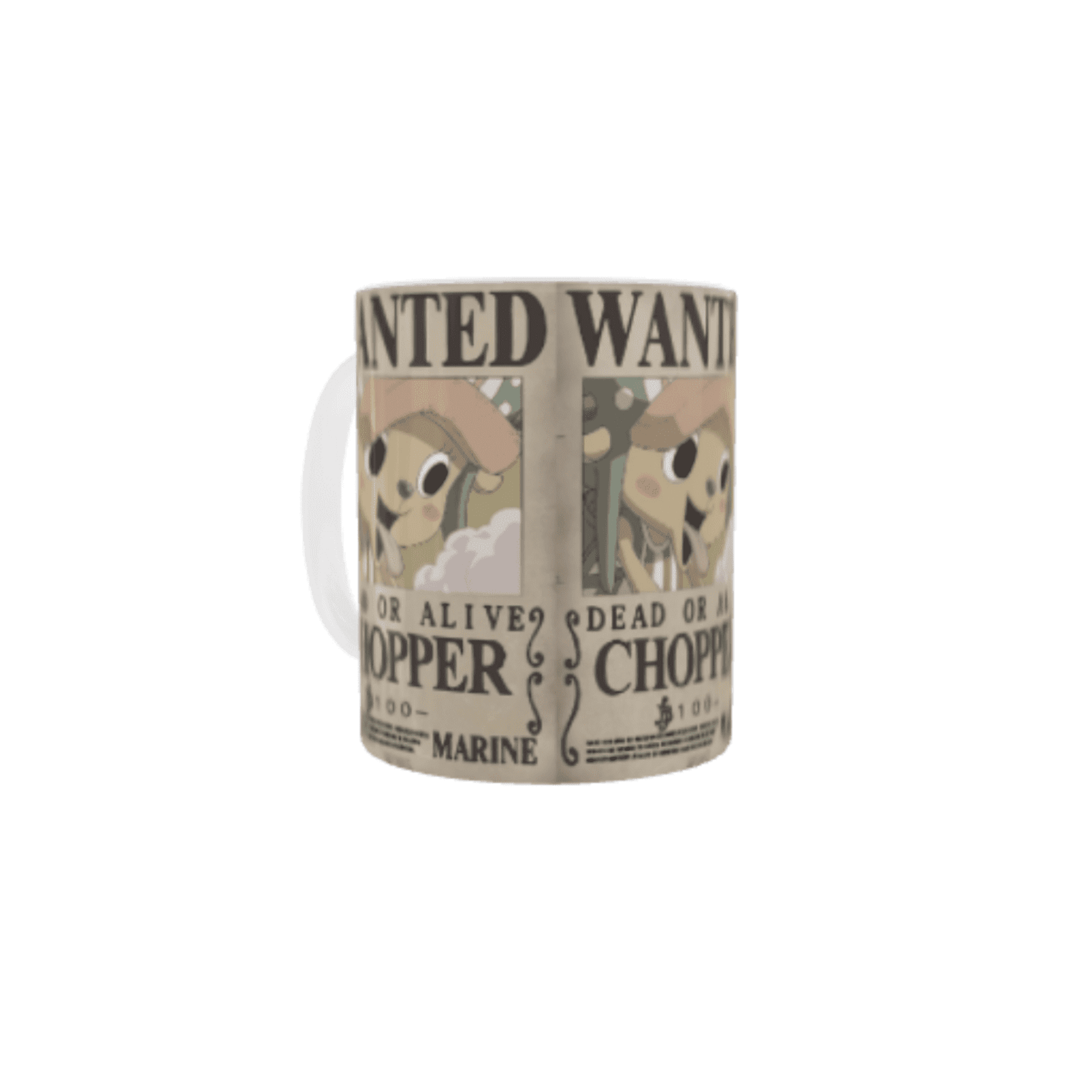 Taza Cartel Wanted Se Busca Chopper – One Piece - 2