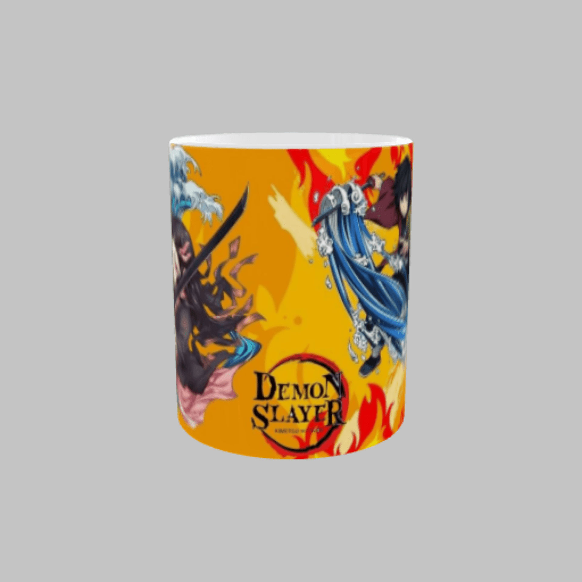 Taza Tanjiro, Nezuko y Giyu – Demon Slayer – Mug anime - 3
