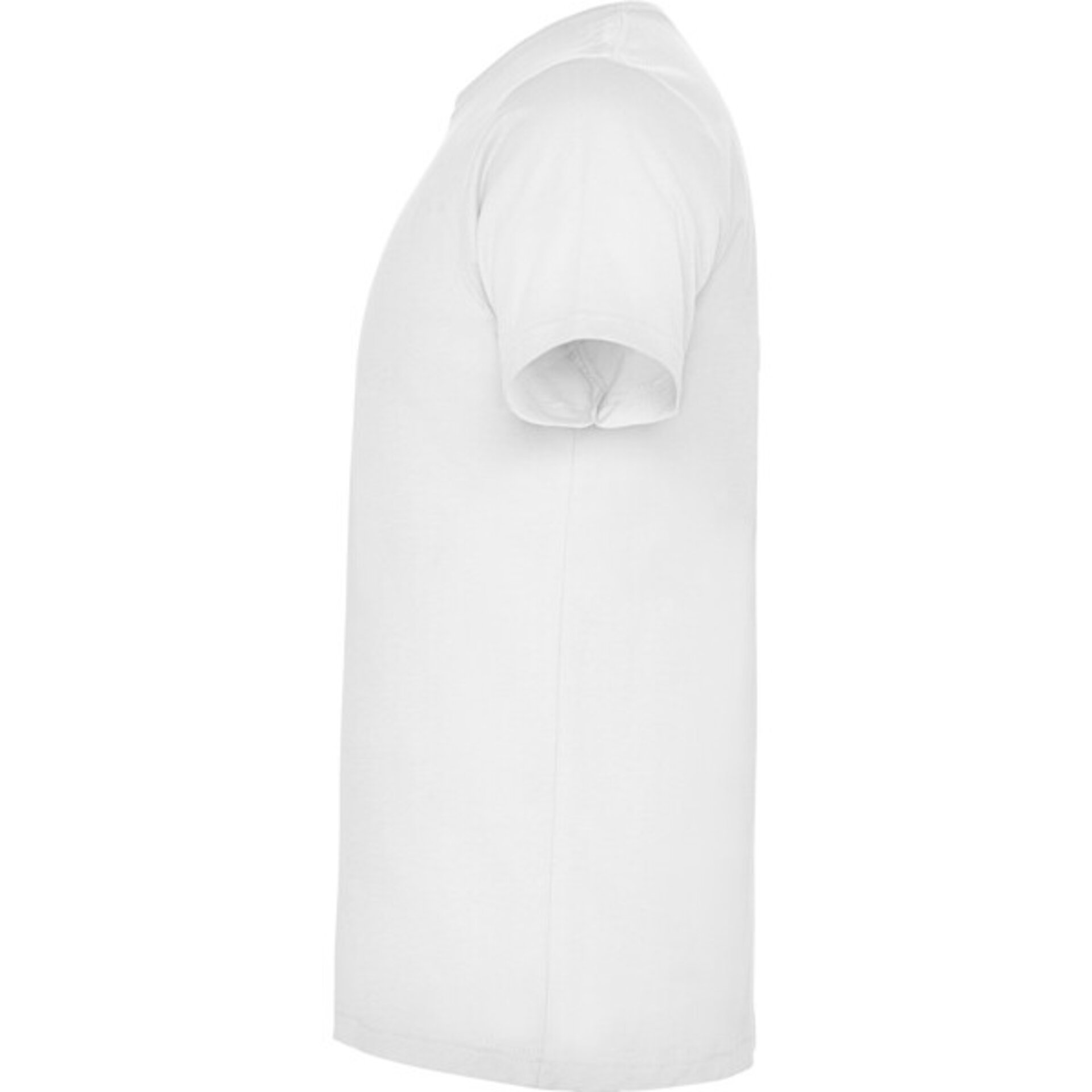 Camiseta Básica Blanca 100% Algodón - 2