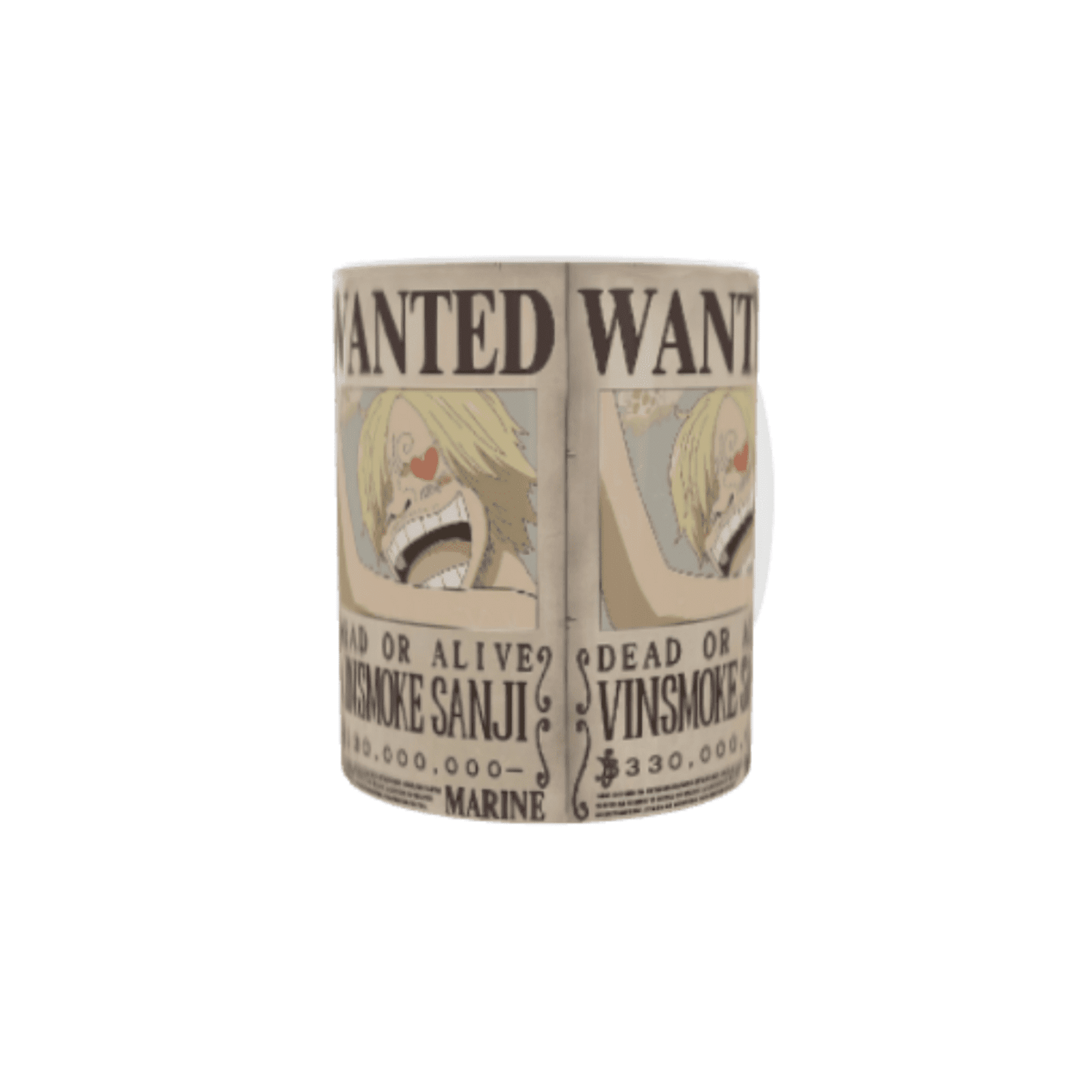 Taza “Wanted Se Busca Vinsmoke Sanji” – One Piece - 3