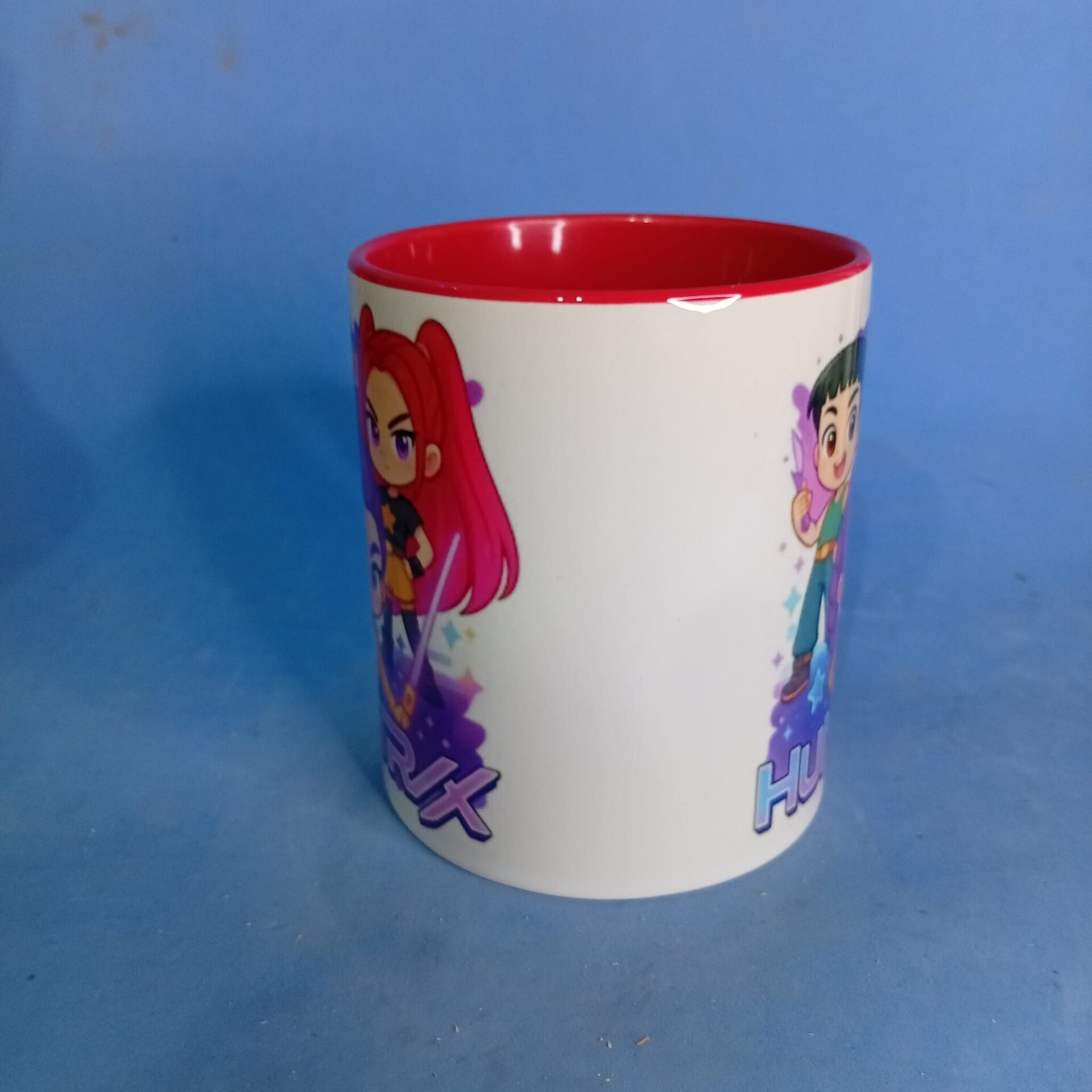 Taza Las Guerreras K-Pop Demon Hunters Huntrix | Asa e Interior Rojo - 3