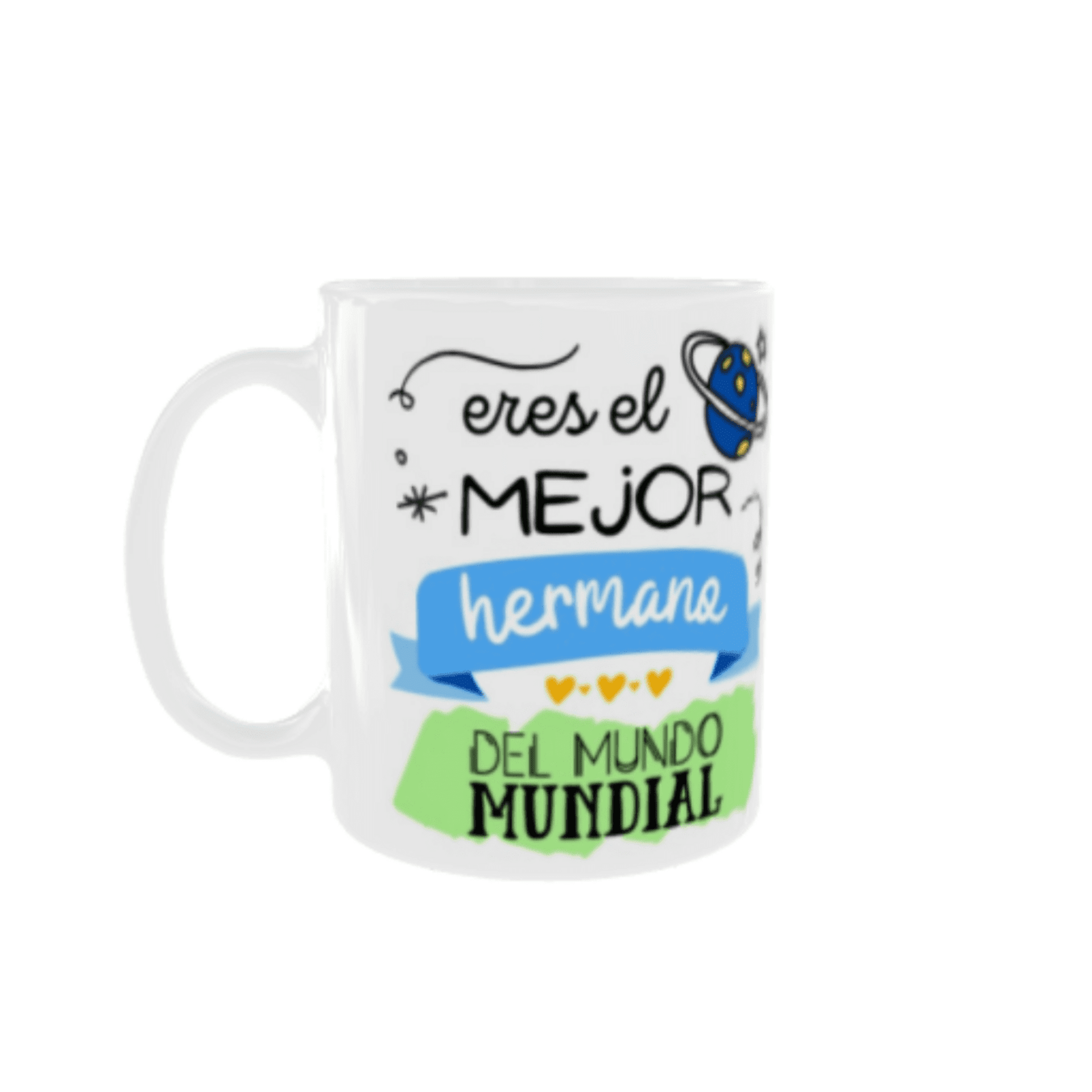 Taza “Eres el mejor hermano del mundo mundial” - 4
