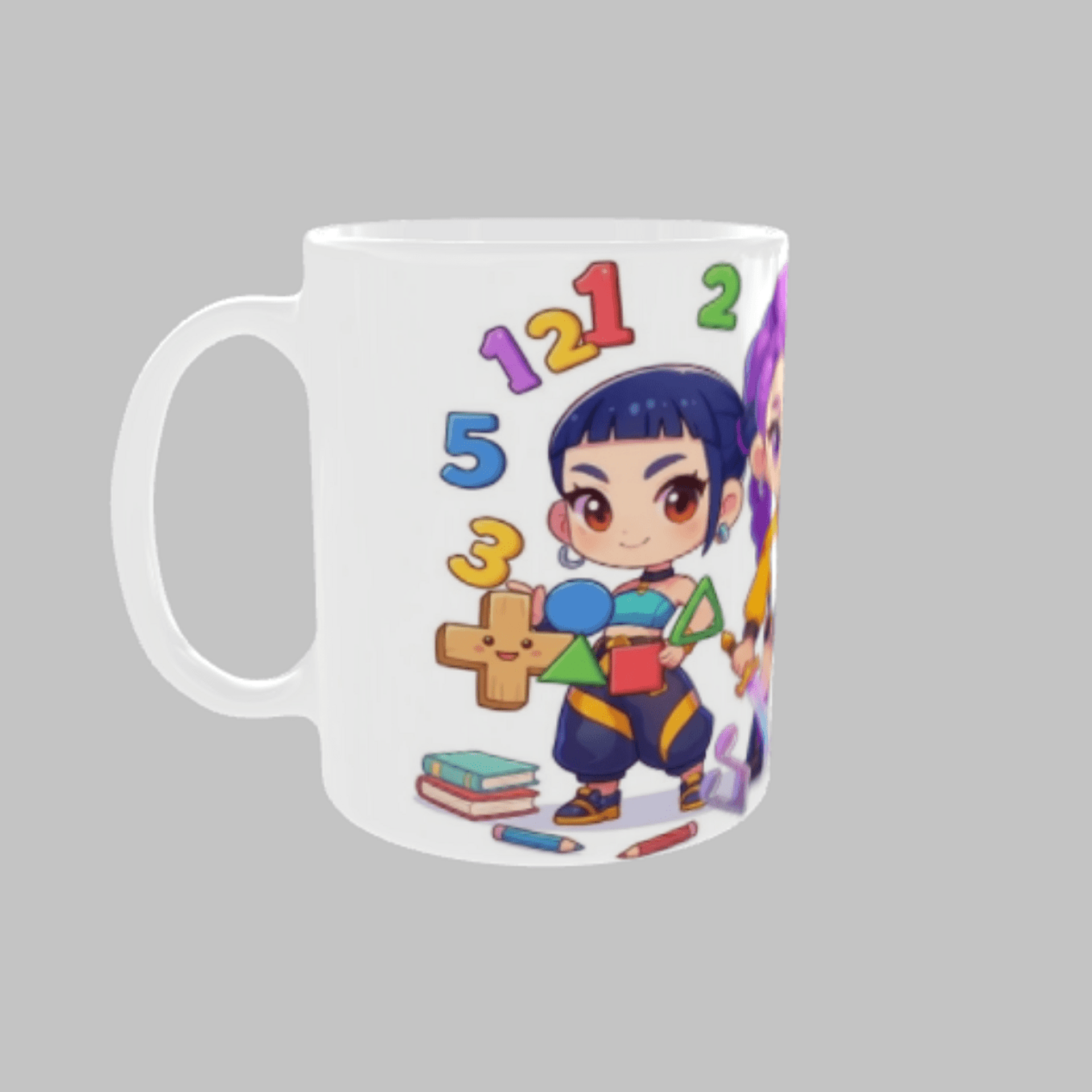 Taza Huntrix Demon Hunters K-Pop “En el Cole” - 2