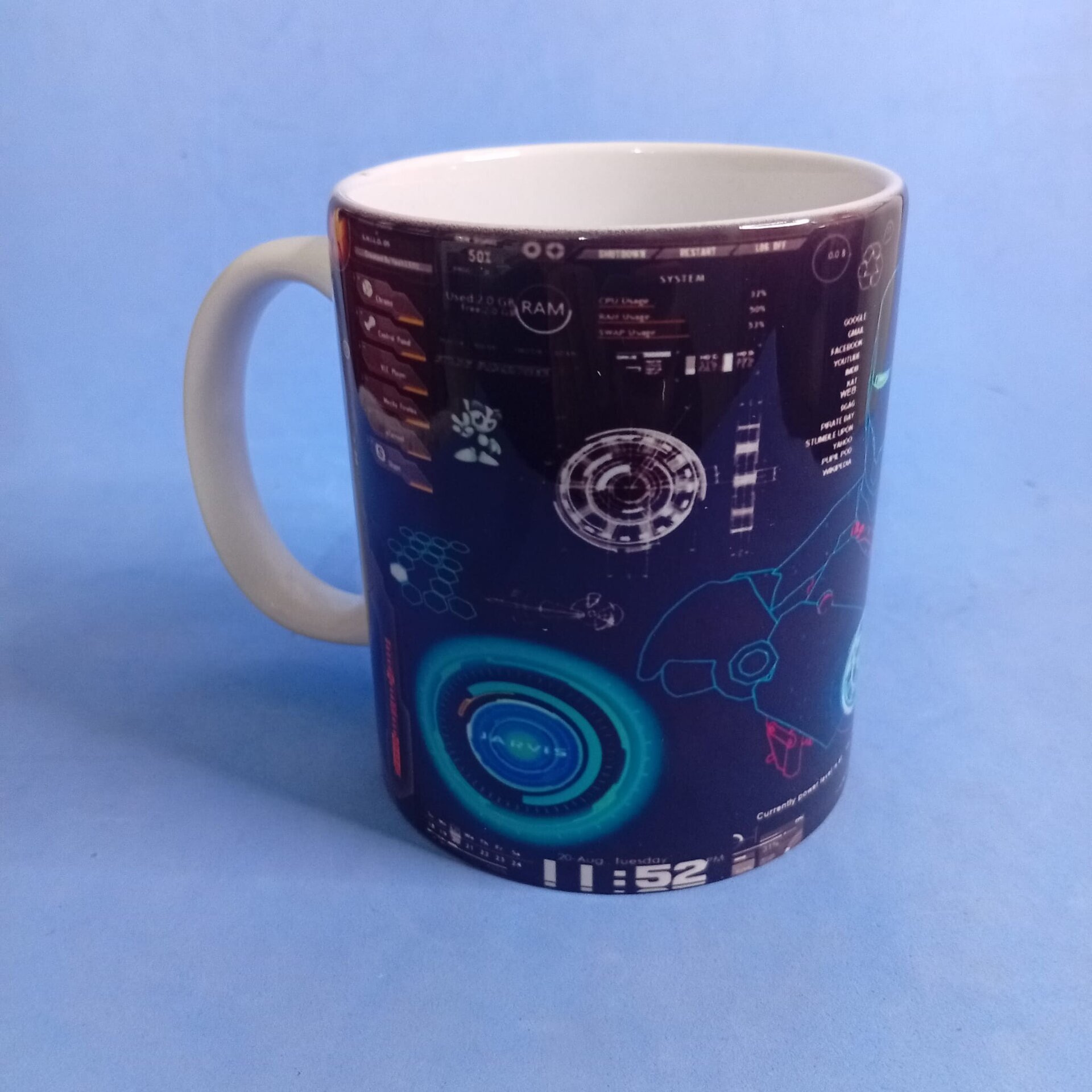 Taza J.A.R.V.I.S Iron Man - 3