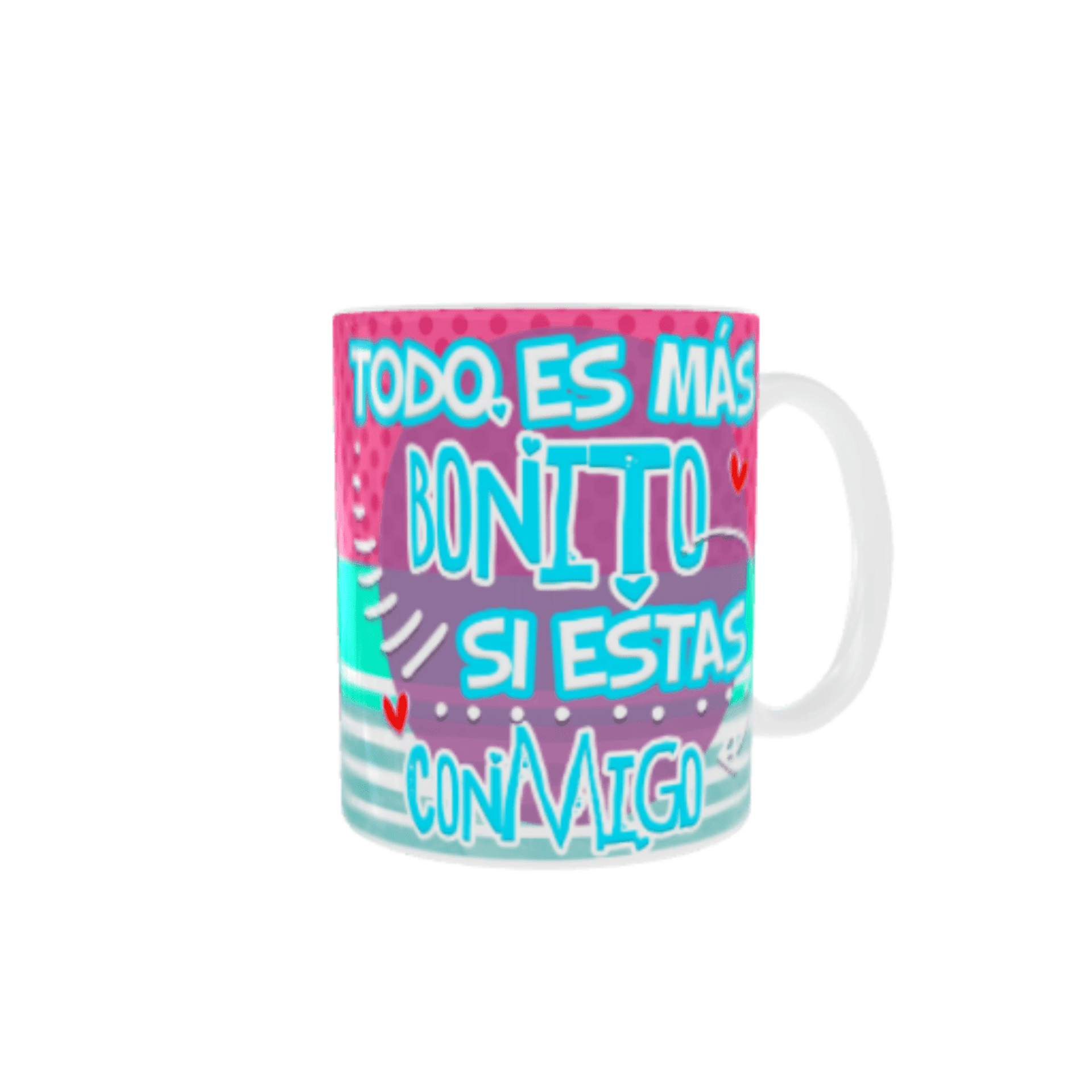 Taza Ariel y Eric – “Todo es más bonito si estás conmigo” - 2
