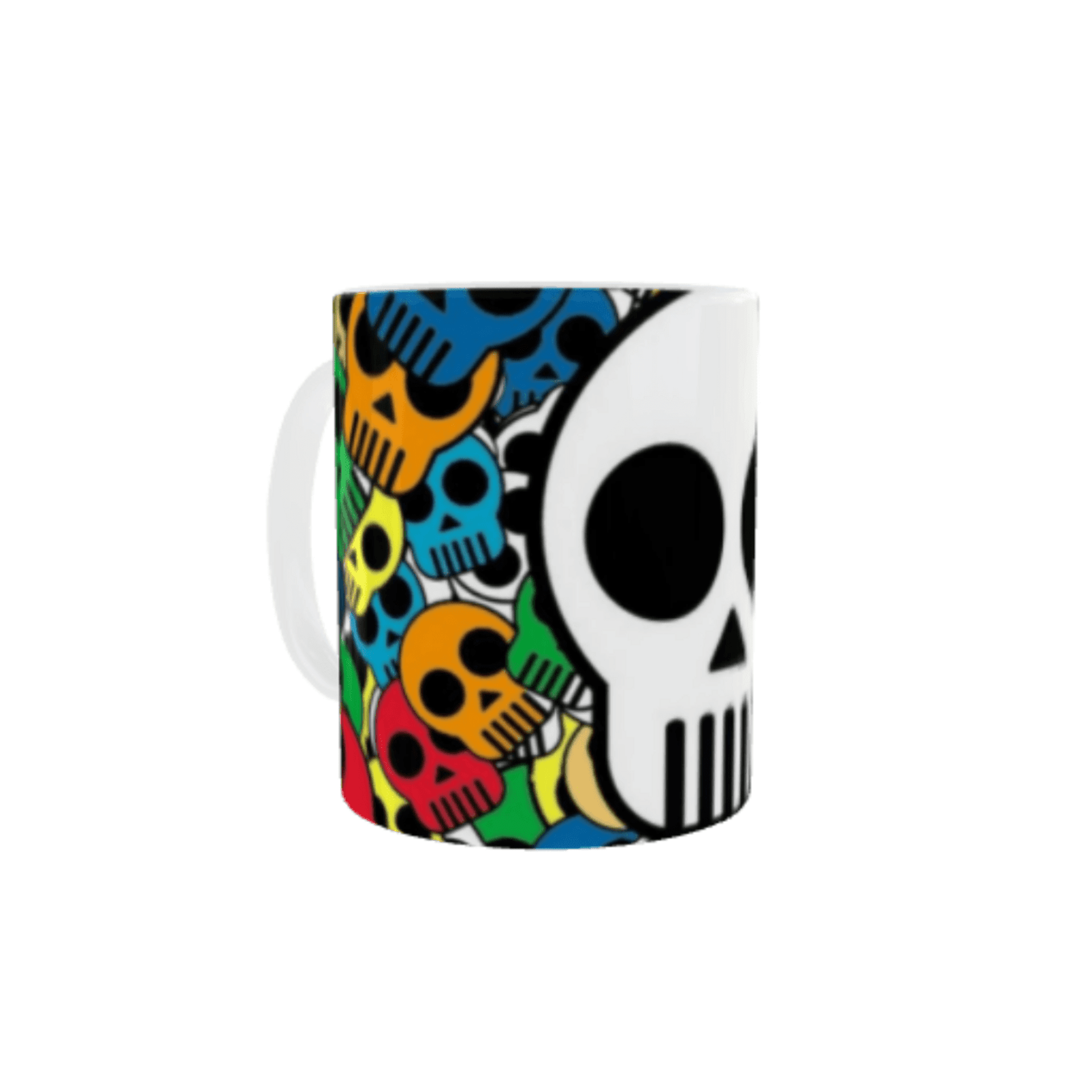 Taza Calaveras Multicolor - 5