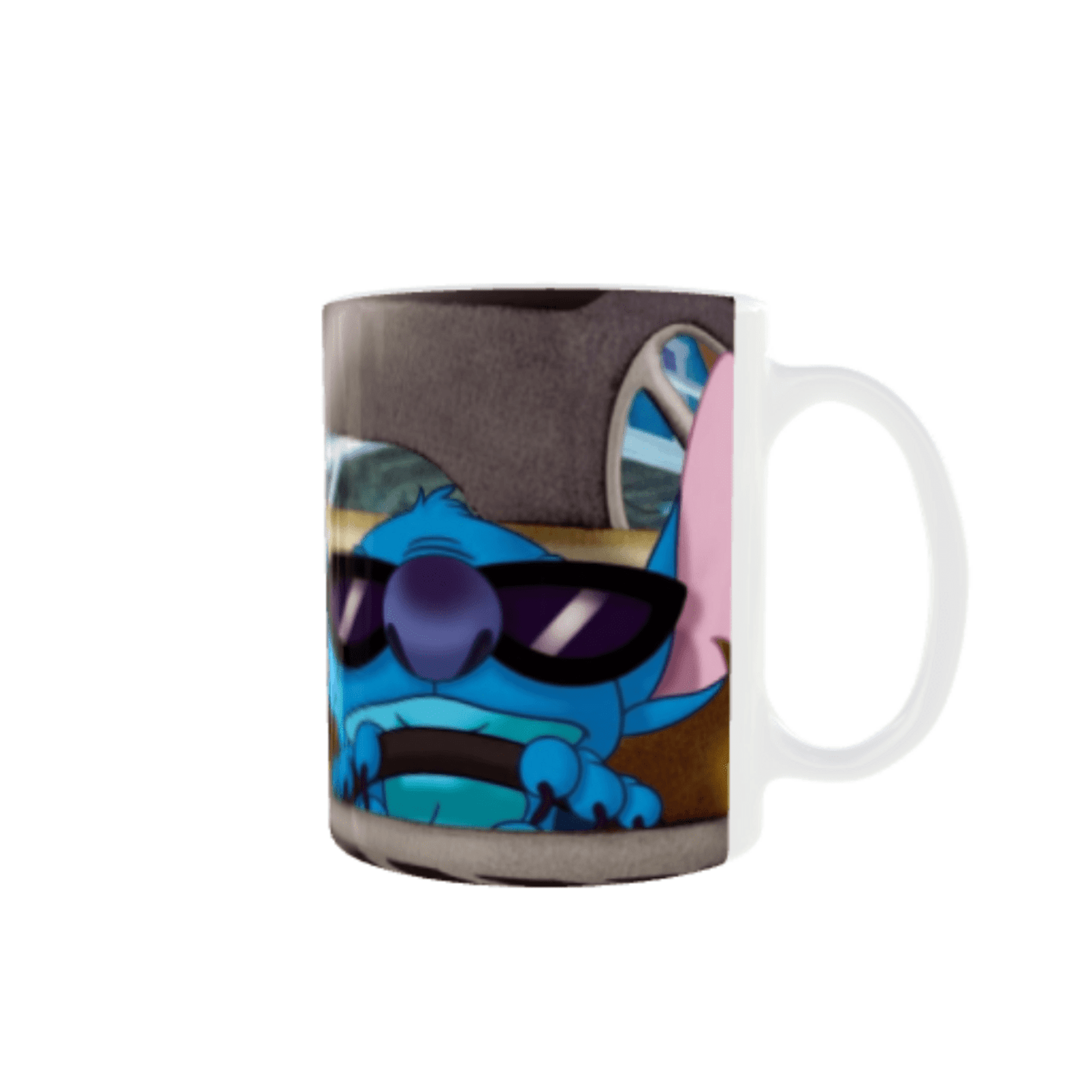Taza Stitch y Lilo con Gafas - 2
