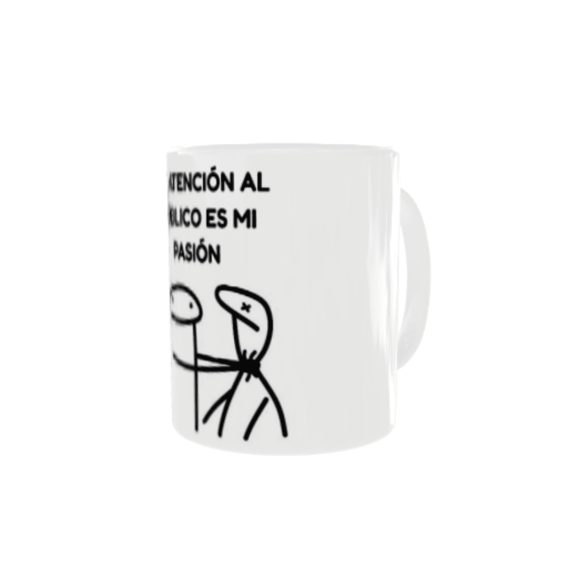 Taza “La atención al público es mi pasión” - 2