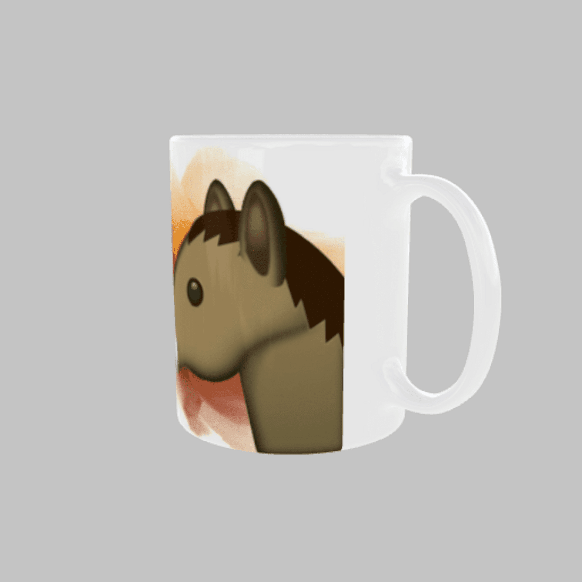 Taza Caballo y Unicornio Divertida - 3