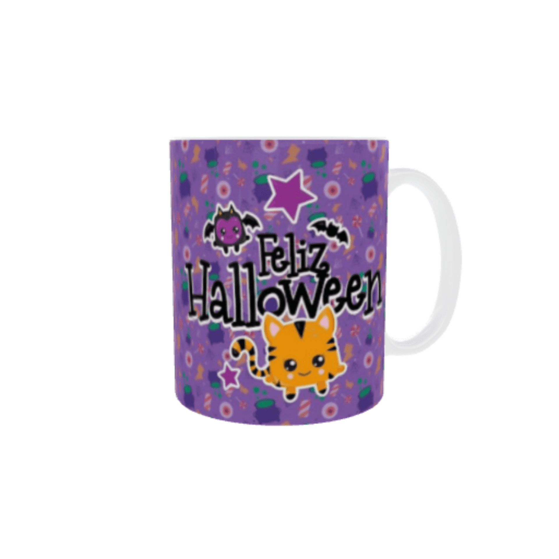 Taza “Feliz Halloween – Brujita Encantadora” - 4