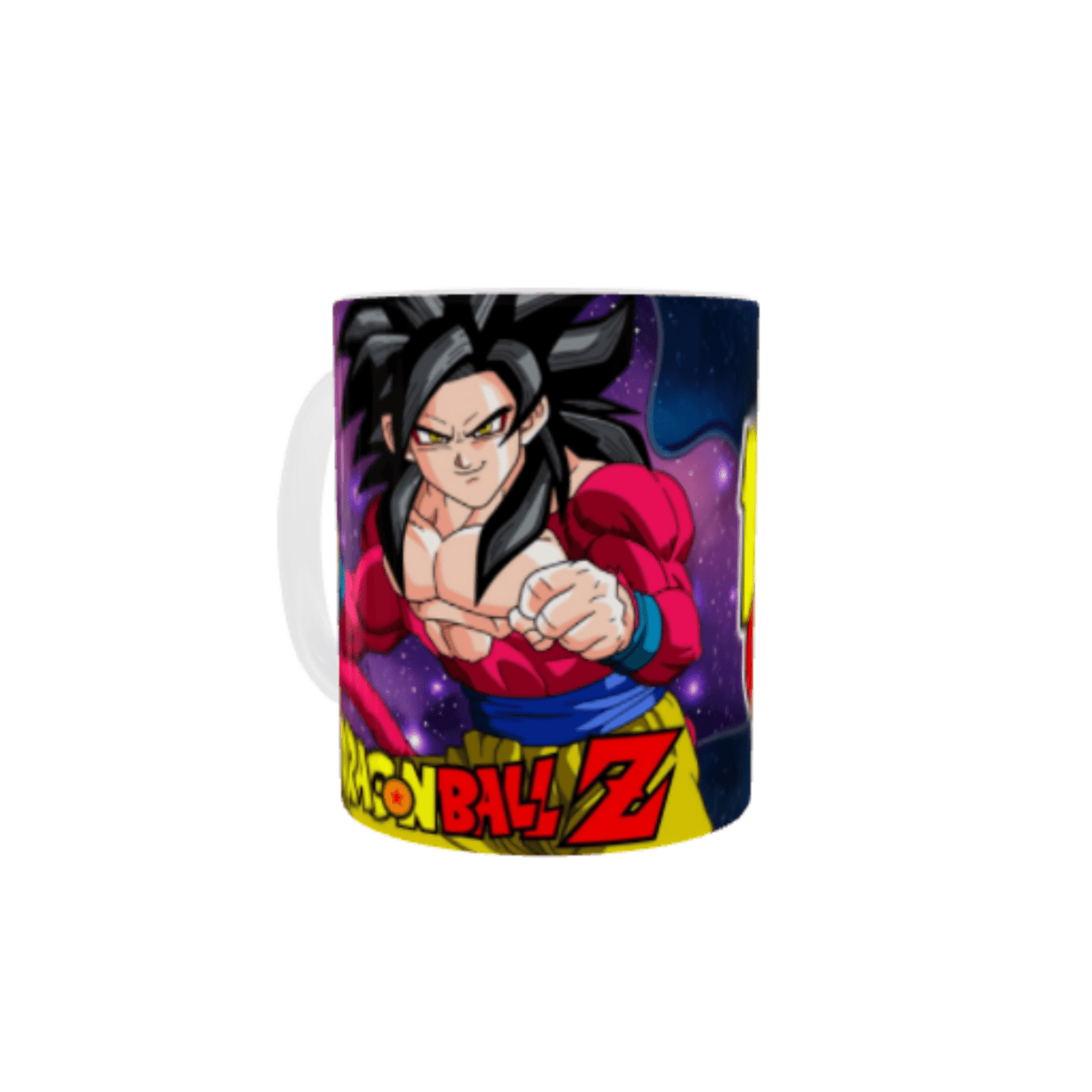 Taza Dragon Ball Feliz Cumpleaños – Goku Rojo Super Saiyan - 2