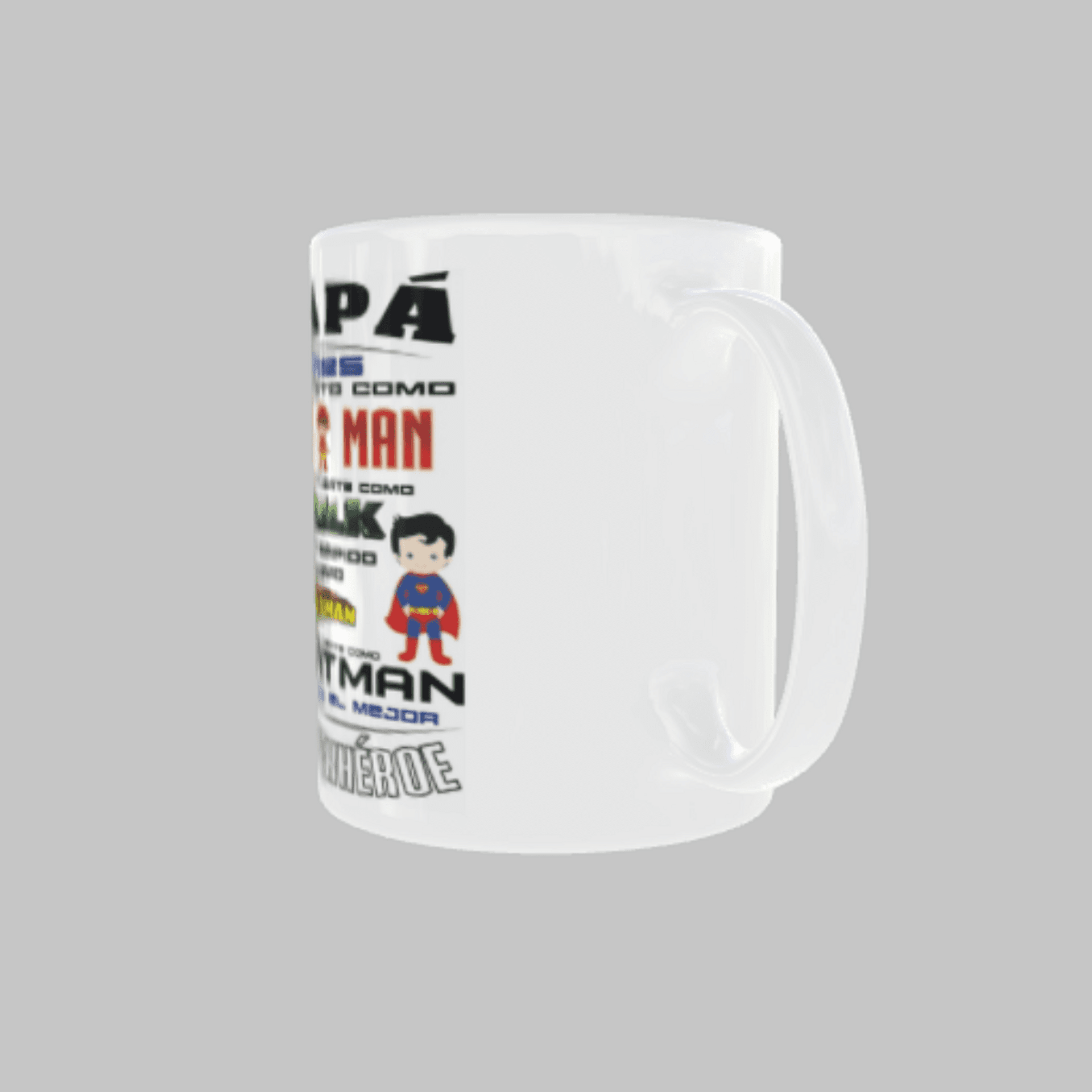 Taza Papá el Mejor Superhéroe - 5