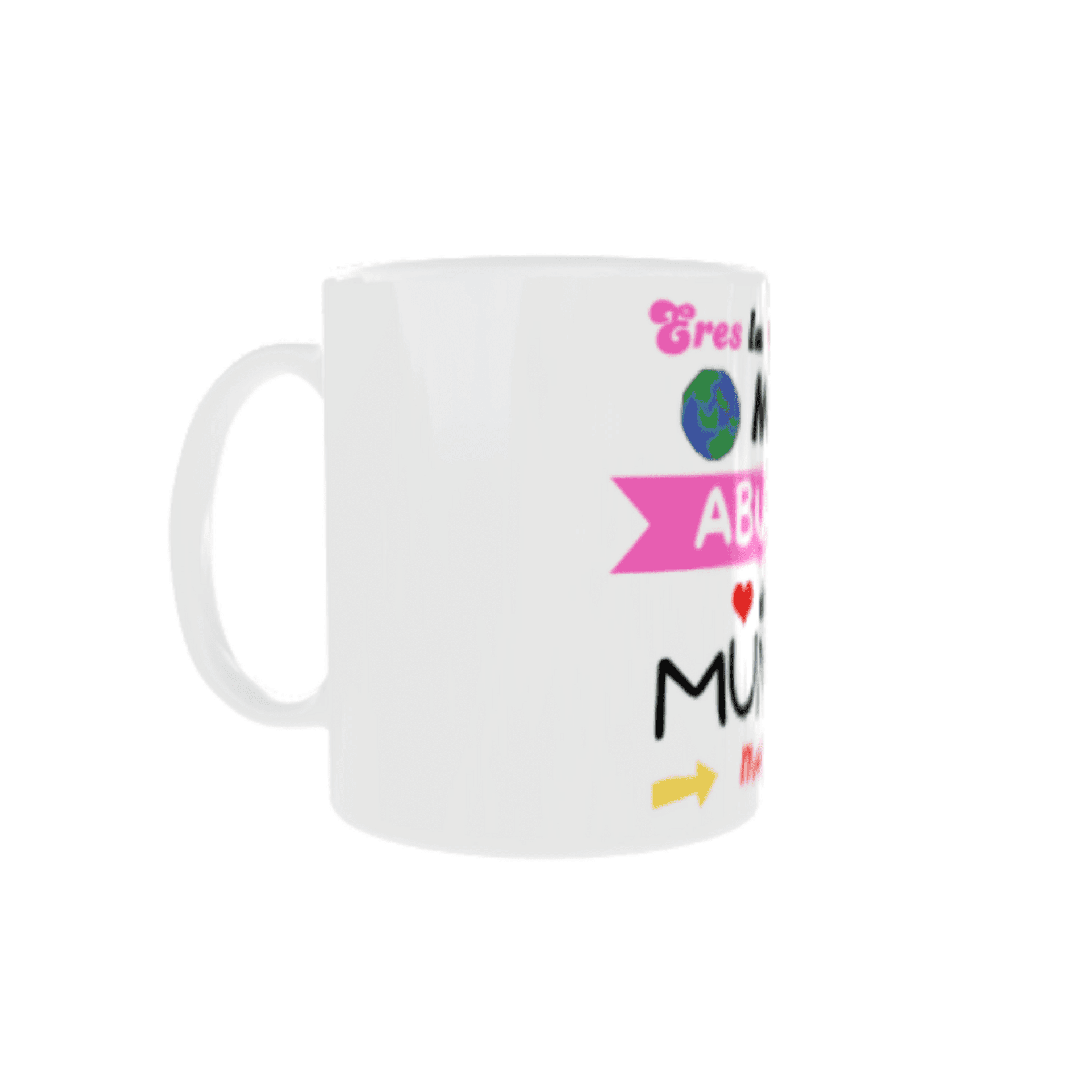 Taza "La Mejor Abuela del Mundo Mundial" – Regalo con Amor - 4
