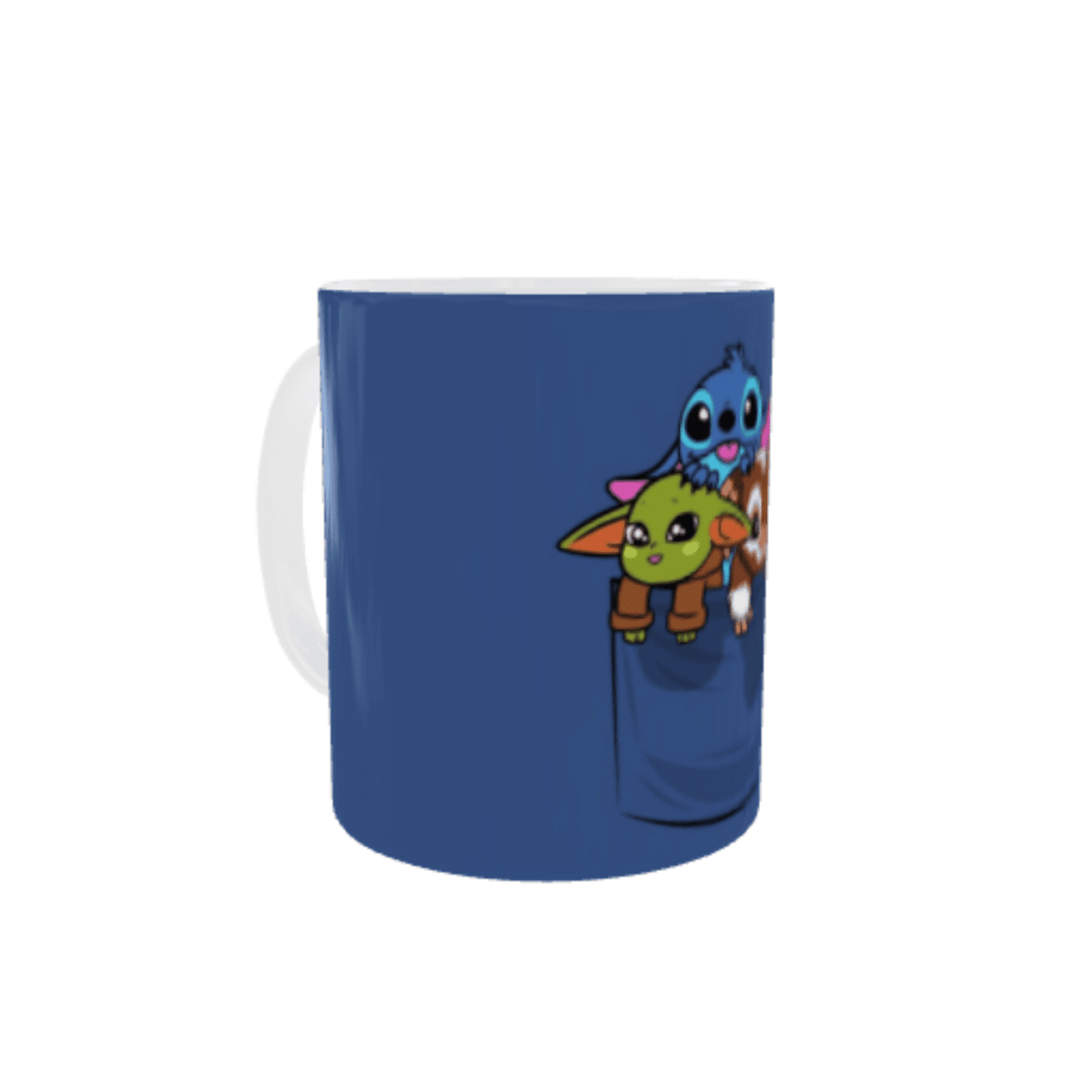 Taza Grogu, Stitch y Gizmo - 5