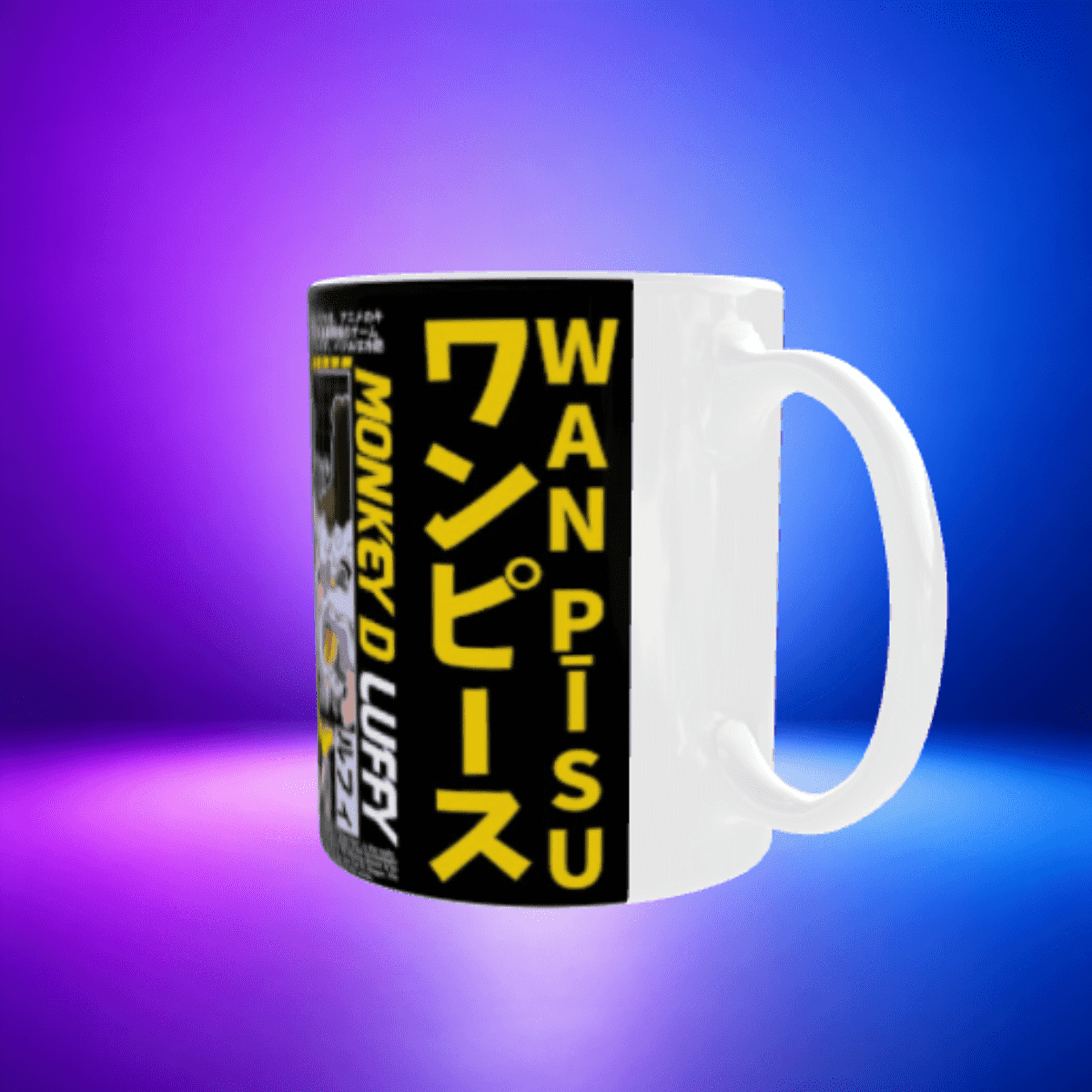 Taza Monkey D Luffy Gear 5 One Piece - 4