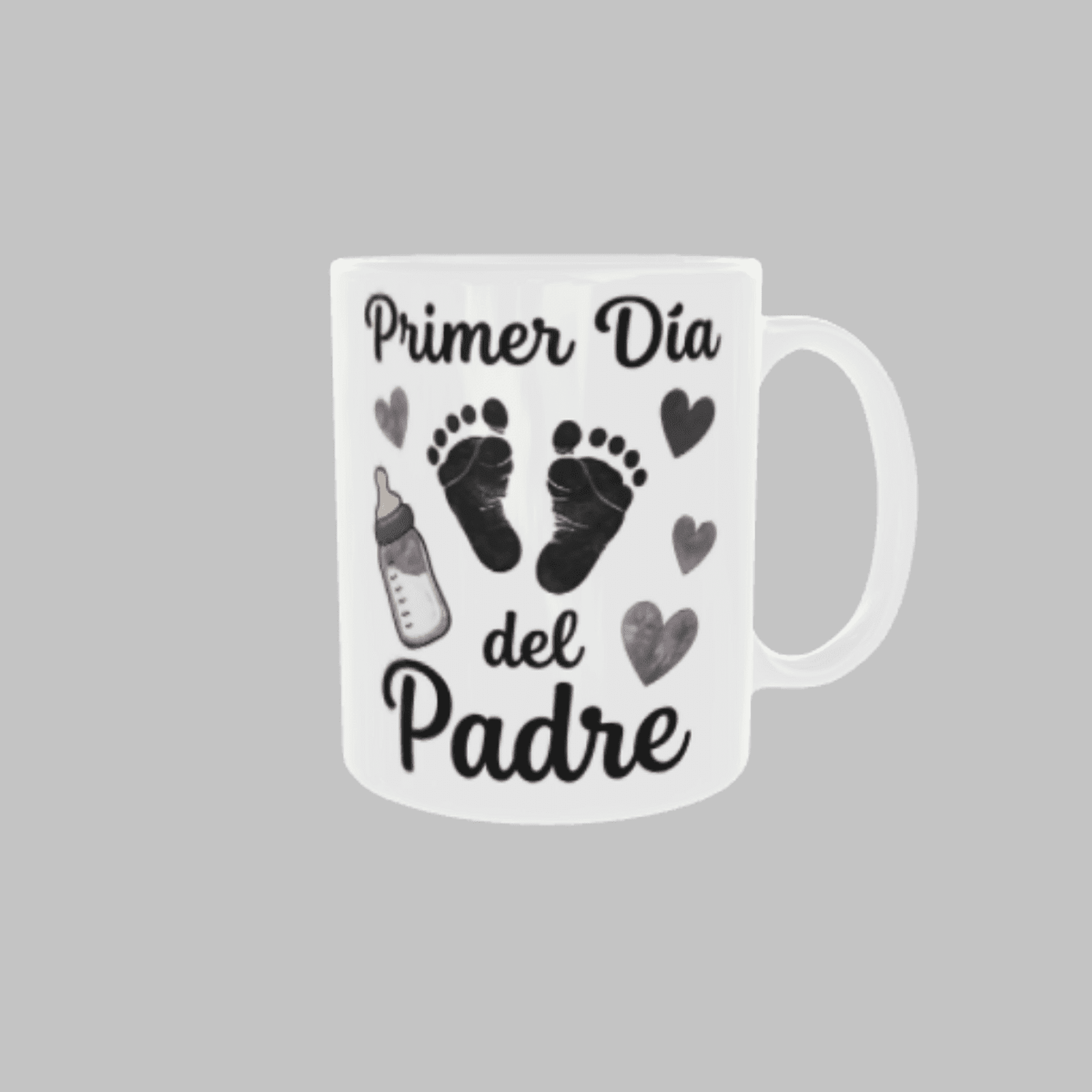 Taza Primer Día del Padre | Color a Elegir | Regalo Especial Papá Primerizo - 8