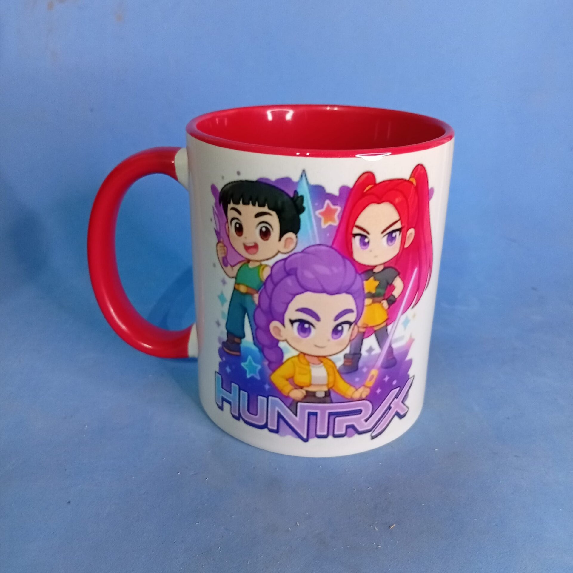 Taza Las Guerreras K-Pop Demon Hunters Huntrix | Asa e Interior Rojo - 2
