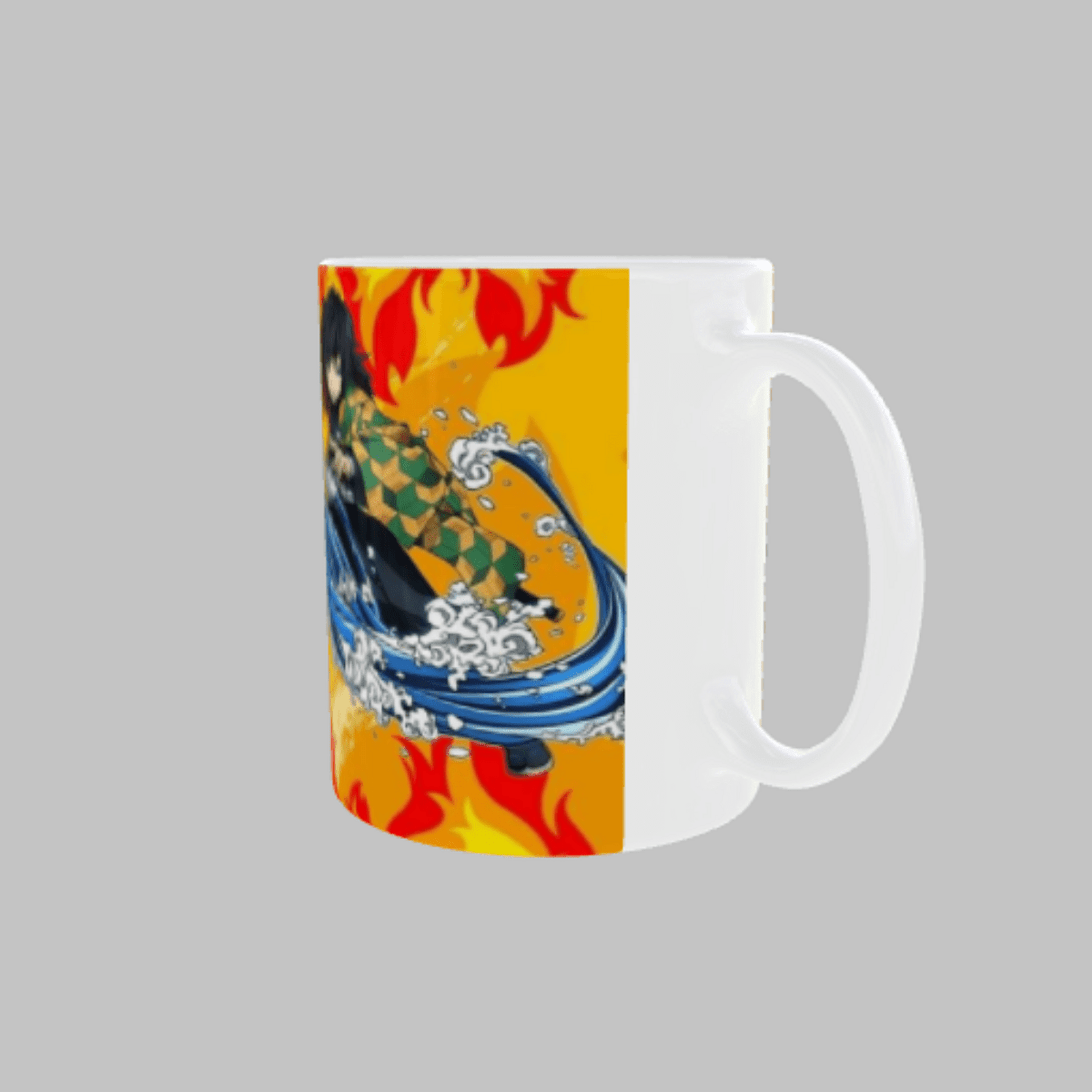 Taza Tanjiro, Nezuko y Giyu – Demon Slayer – Mug anime - 5