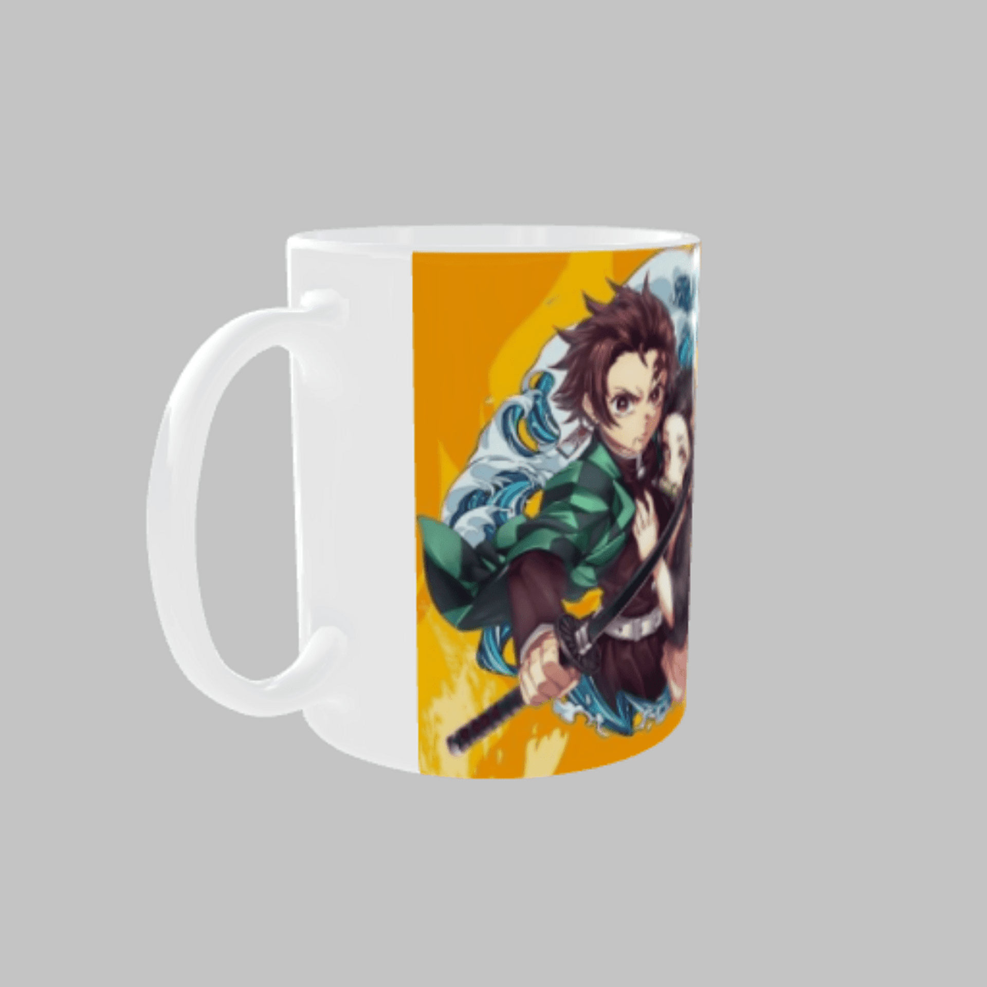 Taza Tanjiro, Nezuko y Giyu – Demon Slayer – Mug anime - 6