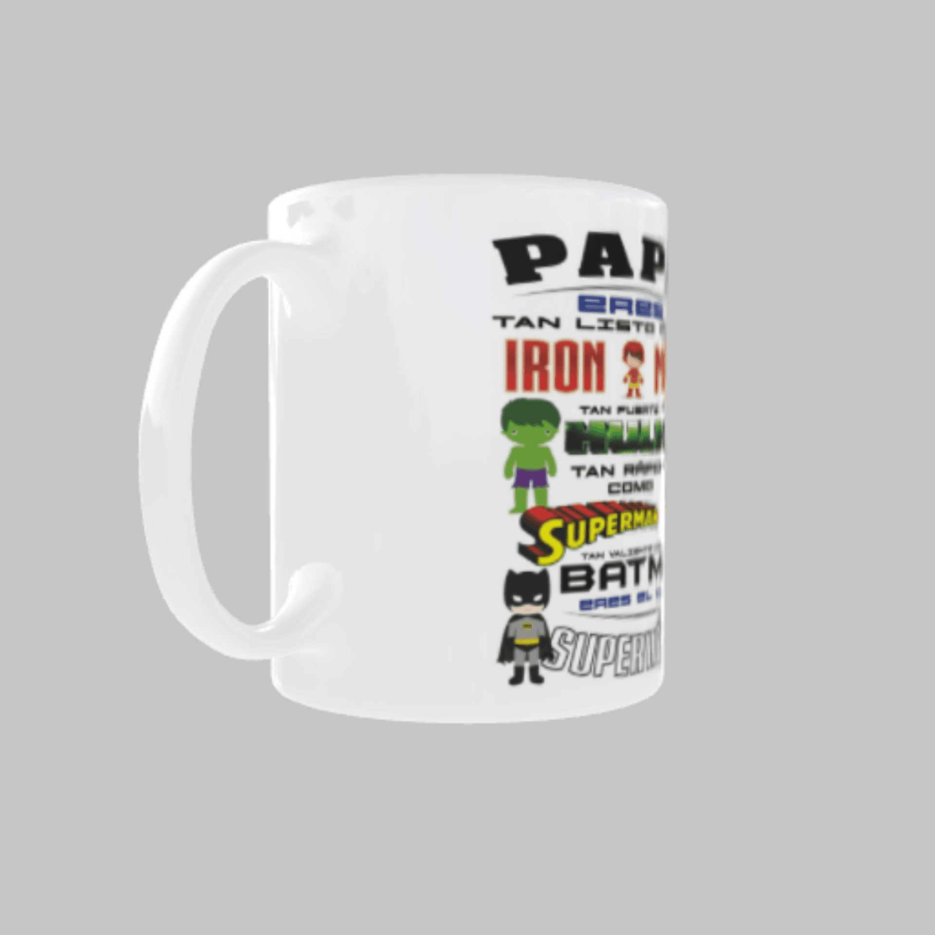 Taza Papá el Mejor Superhéroe - 4