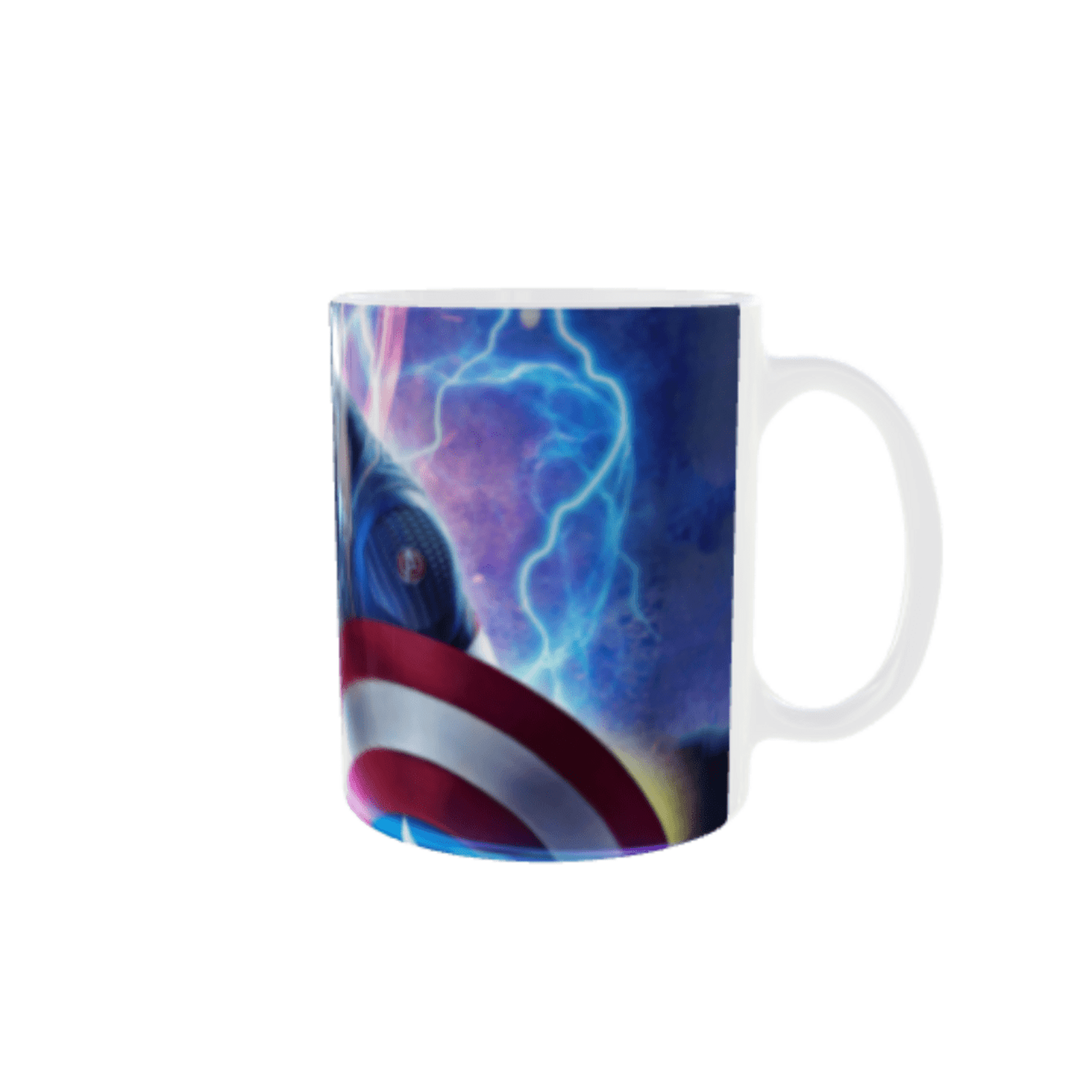 Taza Capitán América con Mjolnir - 3