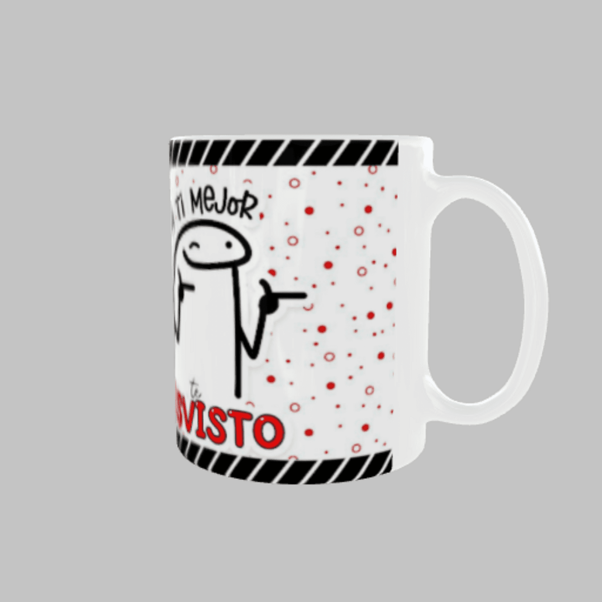 Taza Flork “A Ti No Te Dejo en Visto, a Ti Mejor Te Desvisto” - 4
